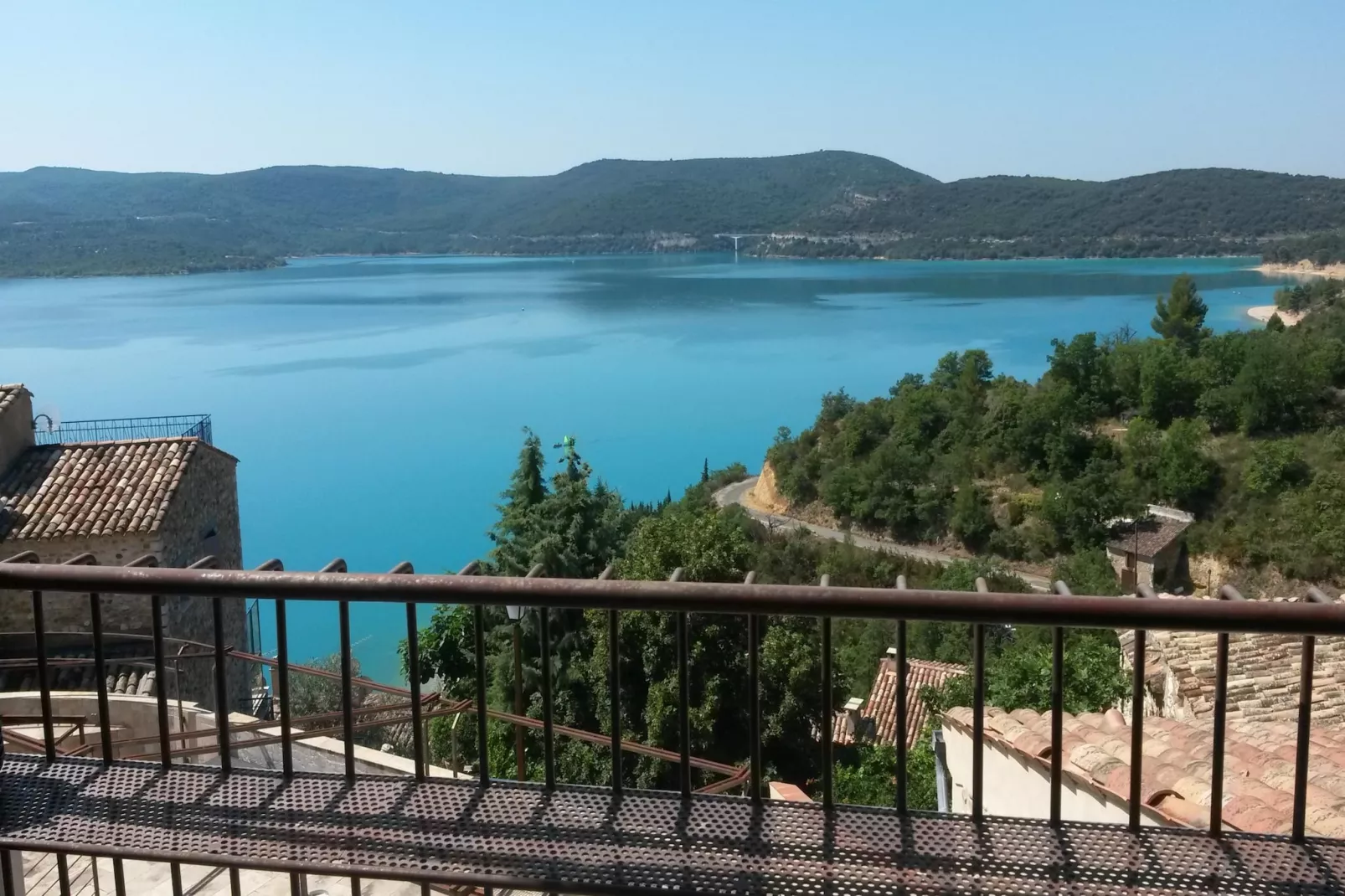 Ferienhaus in Sainte-Croix-du-Verdon-Uitzicht zomer