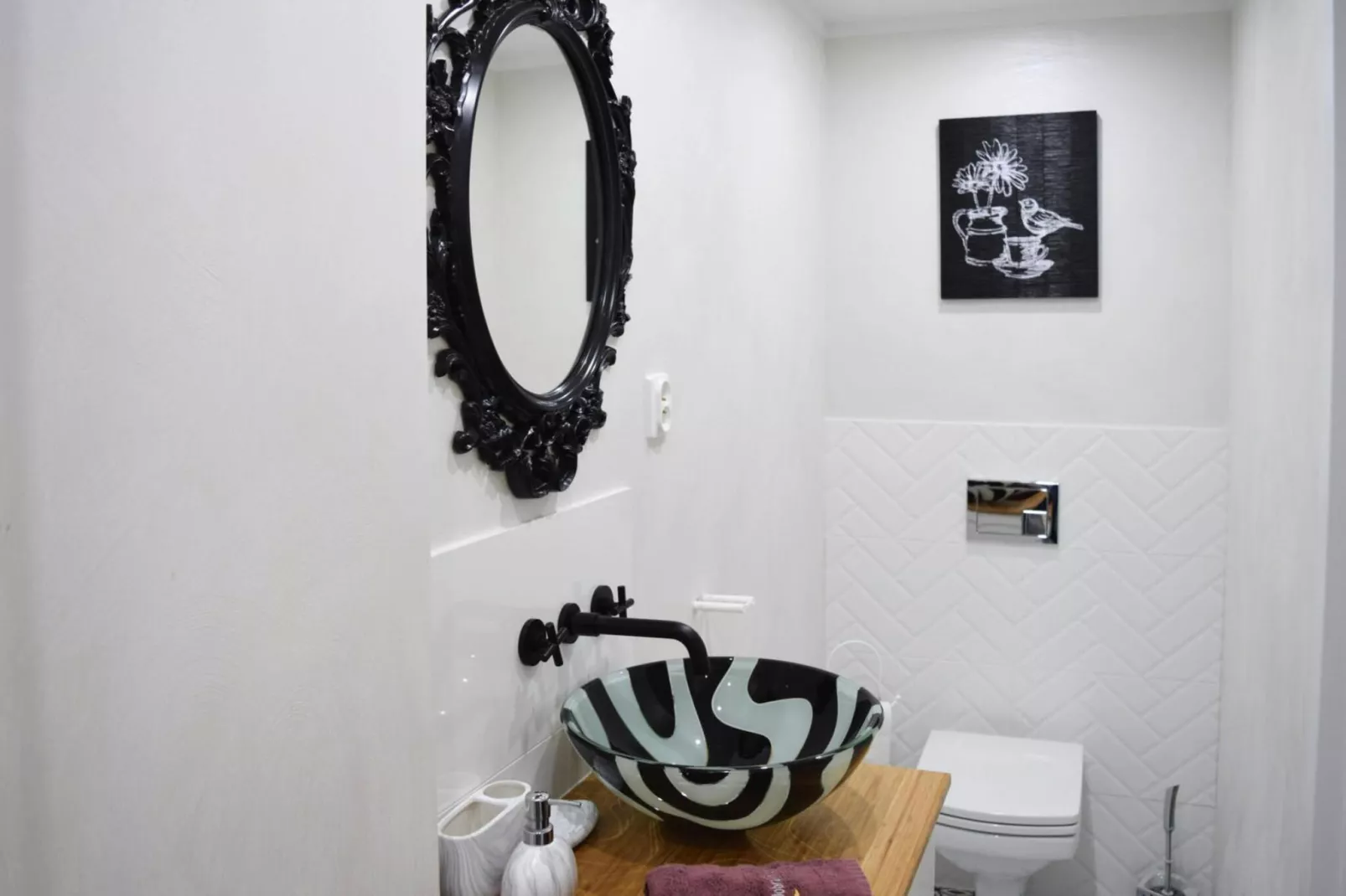 Dom wakacyjny w Częstkowie-Badkamer