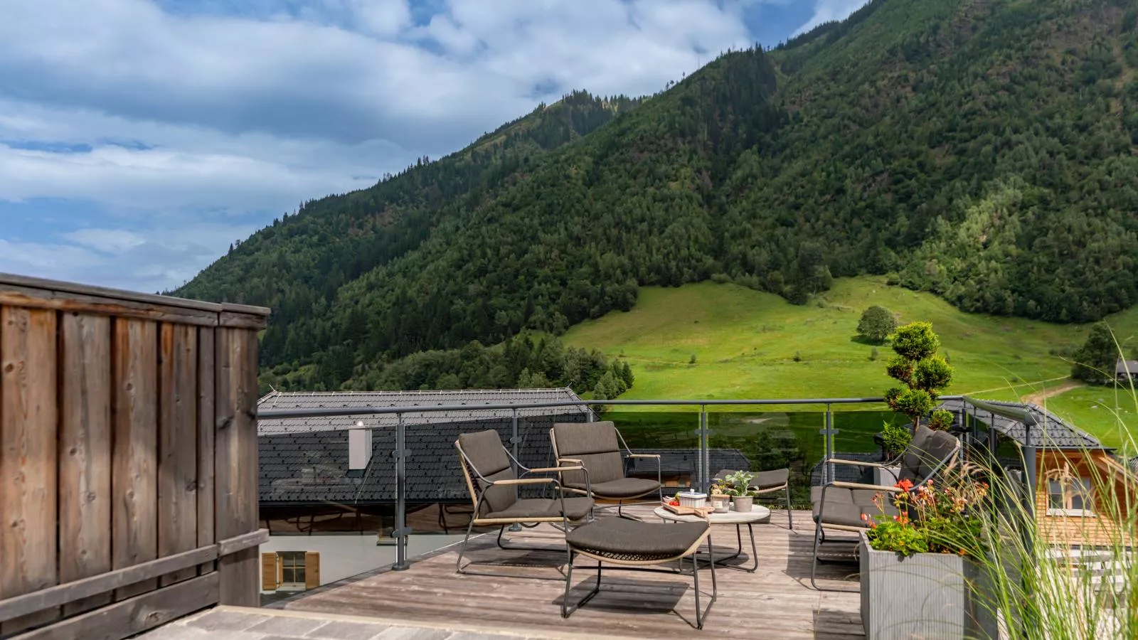Chalet Hirschblick-Terrasbalkon