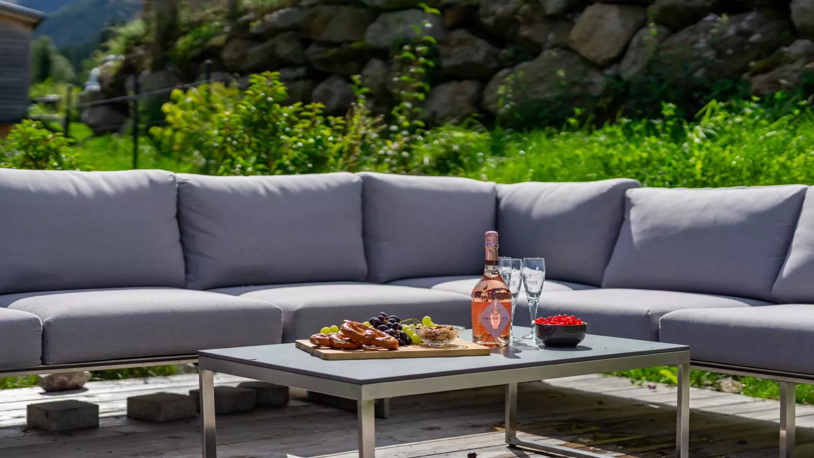 Chalet Amsel-Terrasbalkon