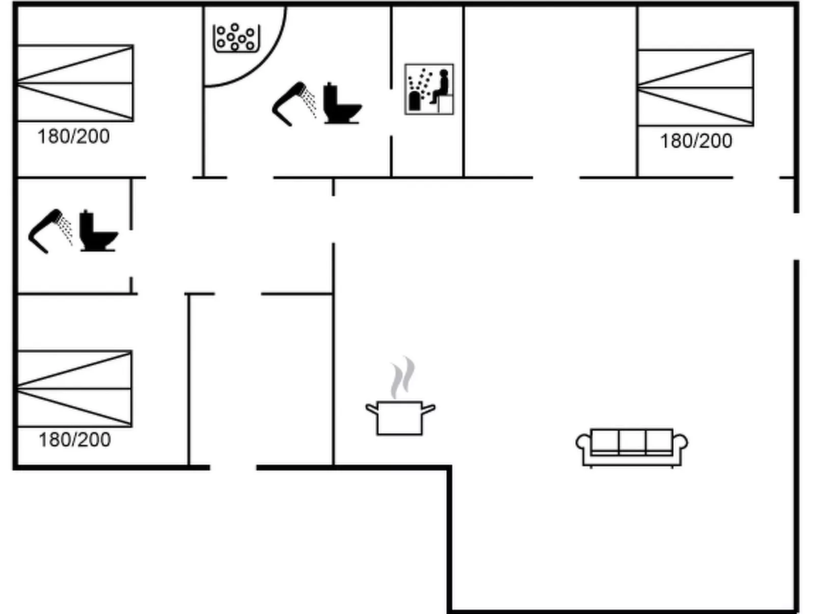 "Carstina" - 400m from the sea-Binnen