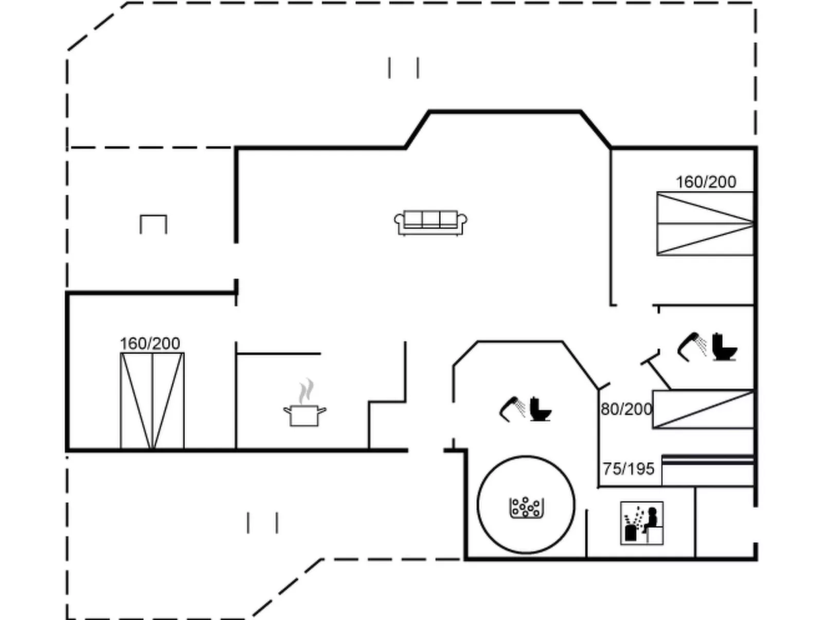 "Sigvalda" - 250m from the sea-Binnen