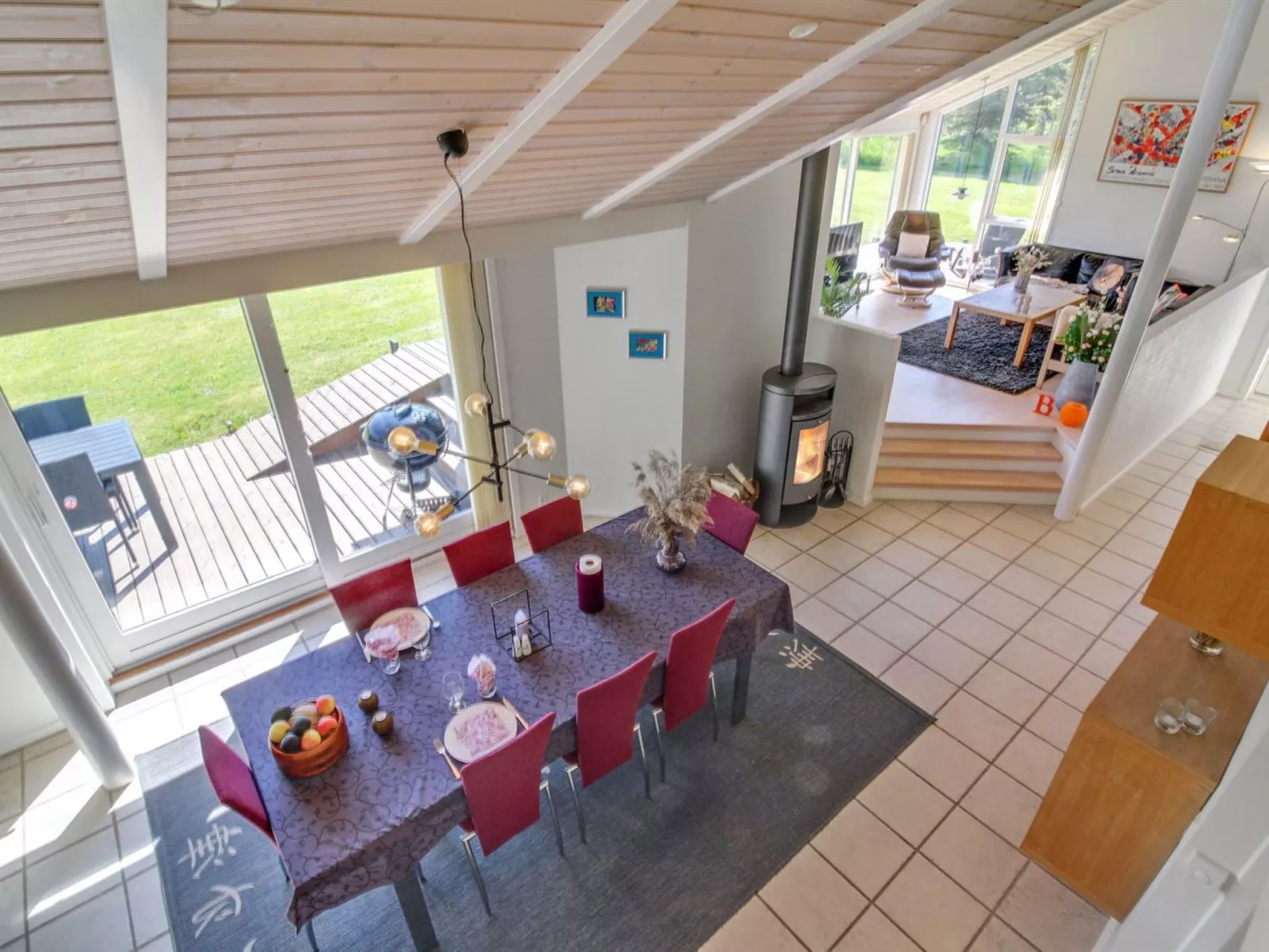 "Villads" - 1km from the sea-Binnen