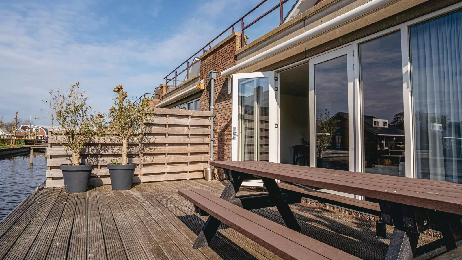 Waterfront-Terrasbalkon