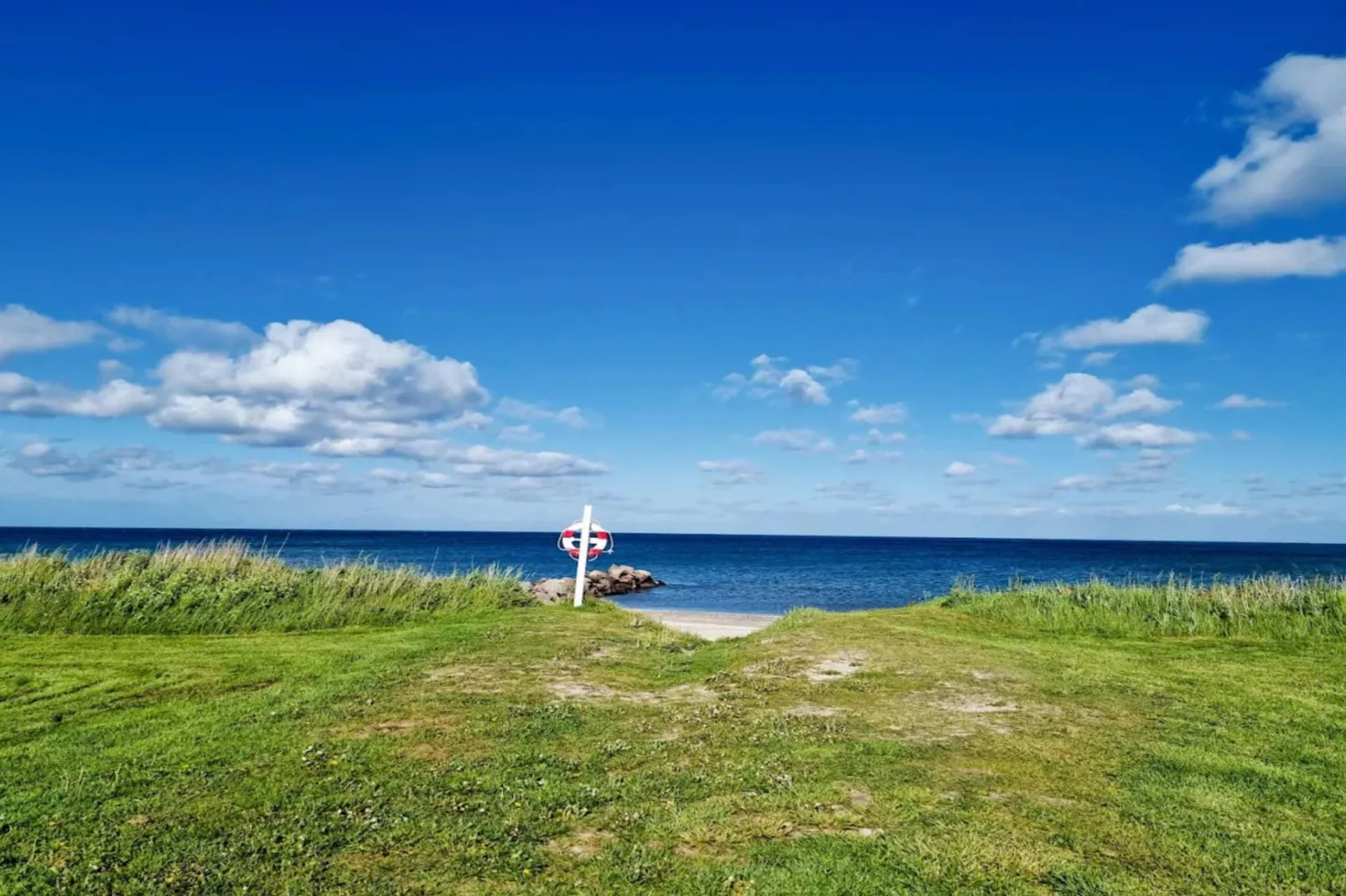 5-persoons vakantiehuis nabij Sæby Beach-Waterzicht