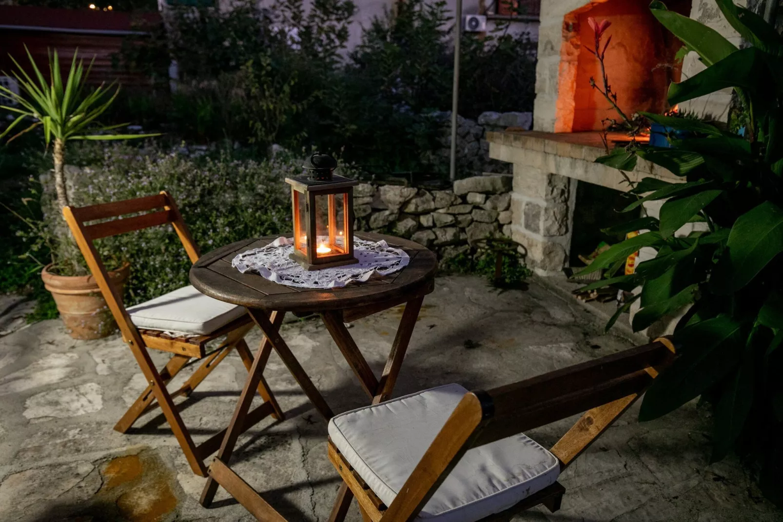 Stone House Harmony - One Bedroom Apartment with Patio and Garden View ( 1 )-Terras