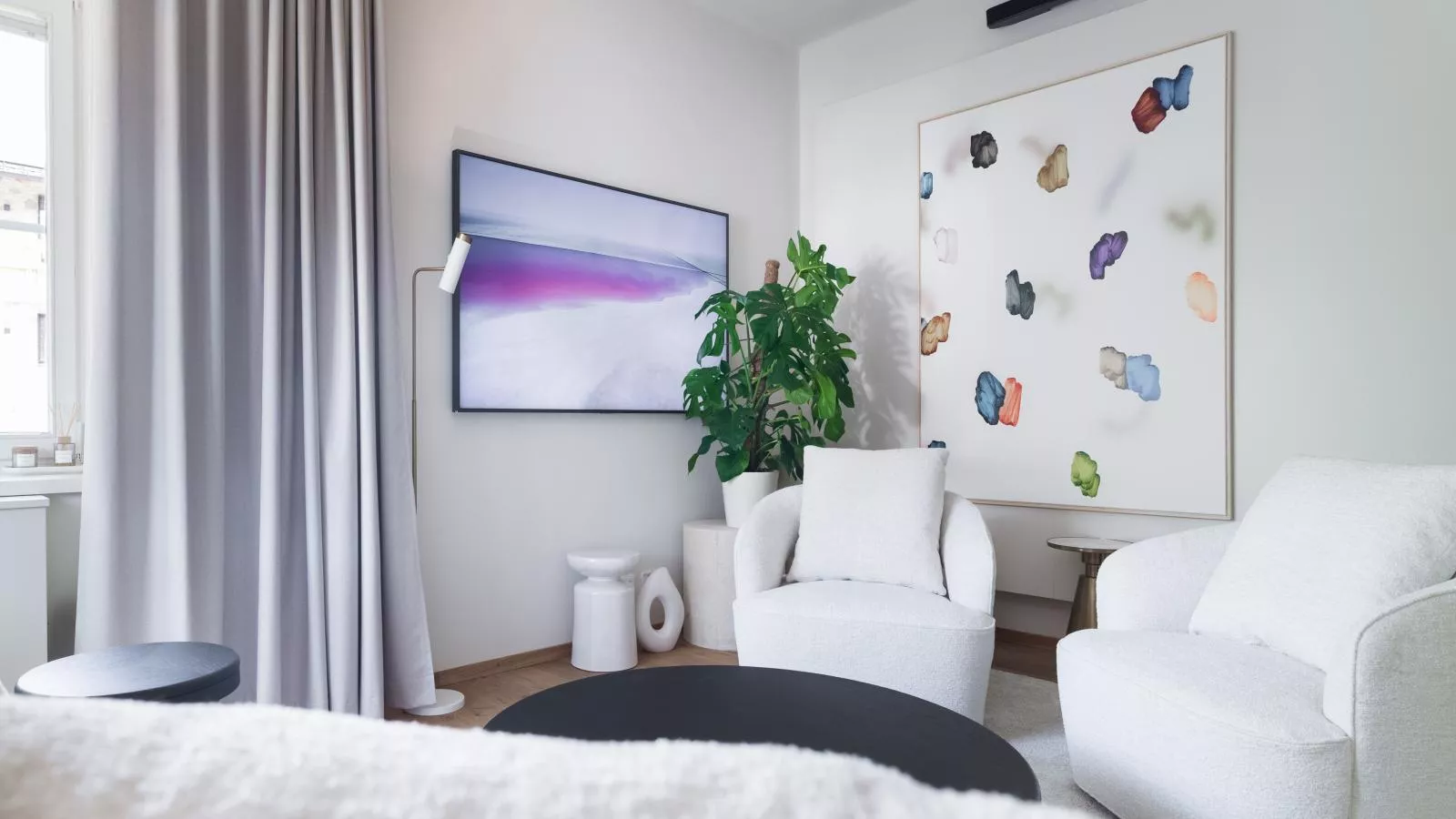 Stadtchalet Forsthaus-Woonkamer