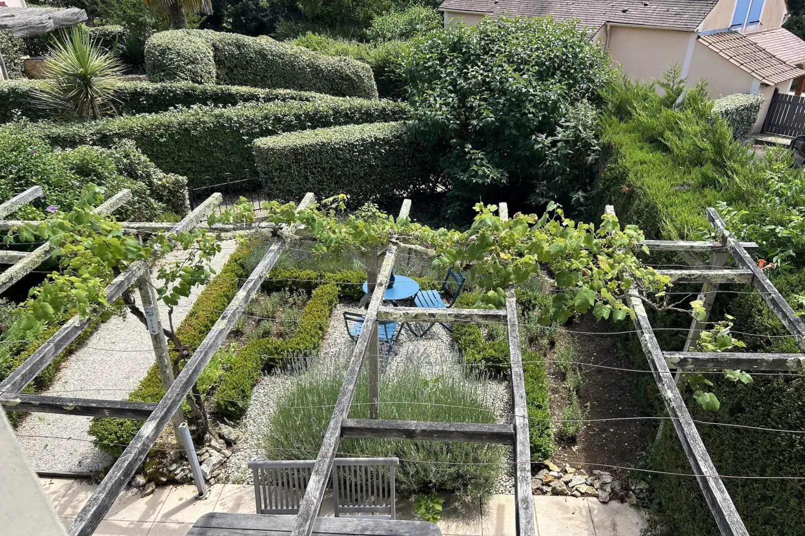 Sur la Cave-Uitzicht zomer