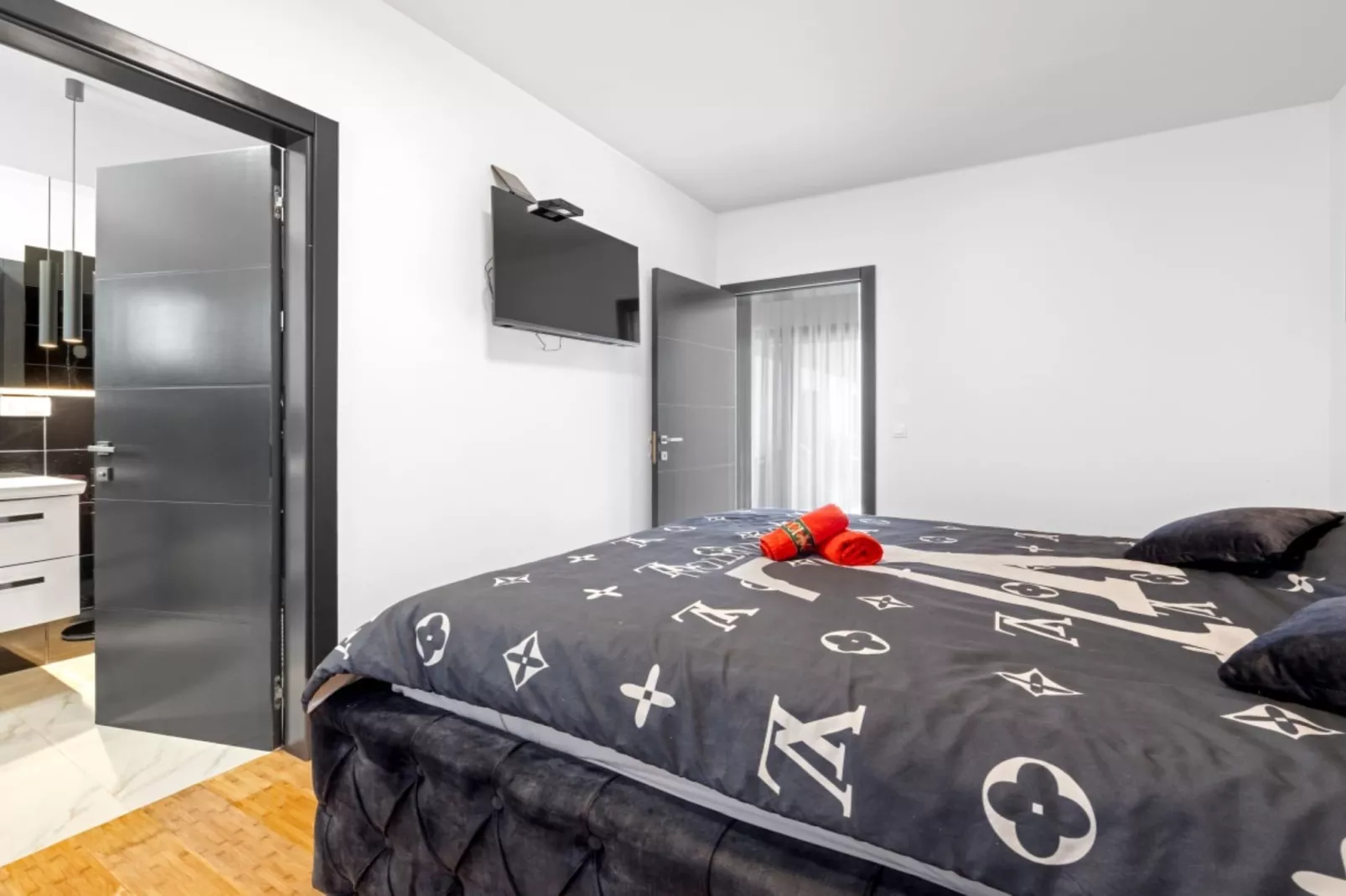 Villa Pool House Fancy - Villa With Private Pool-Slaapkamer