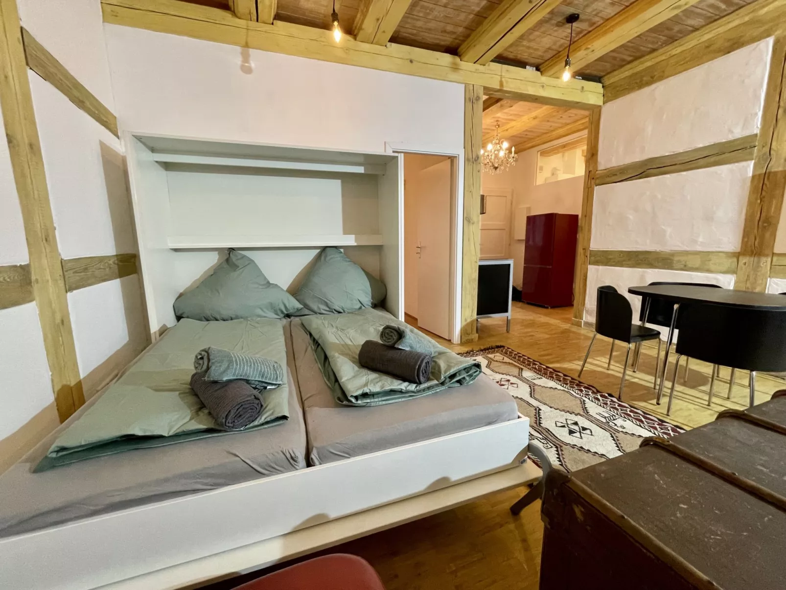 Fachwerkhaus nahe Olympiastadion-Binnen