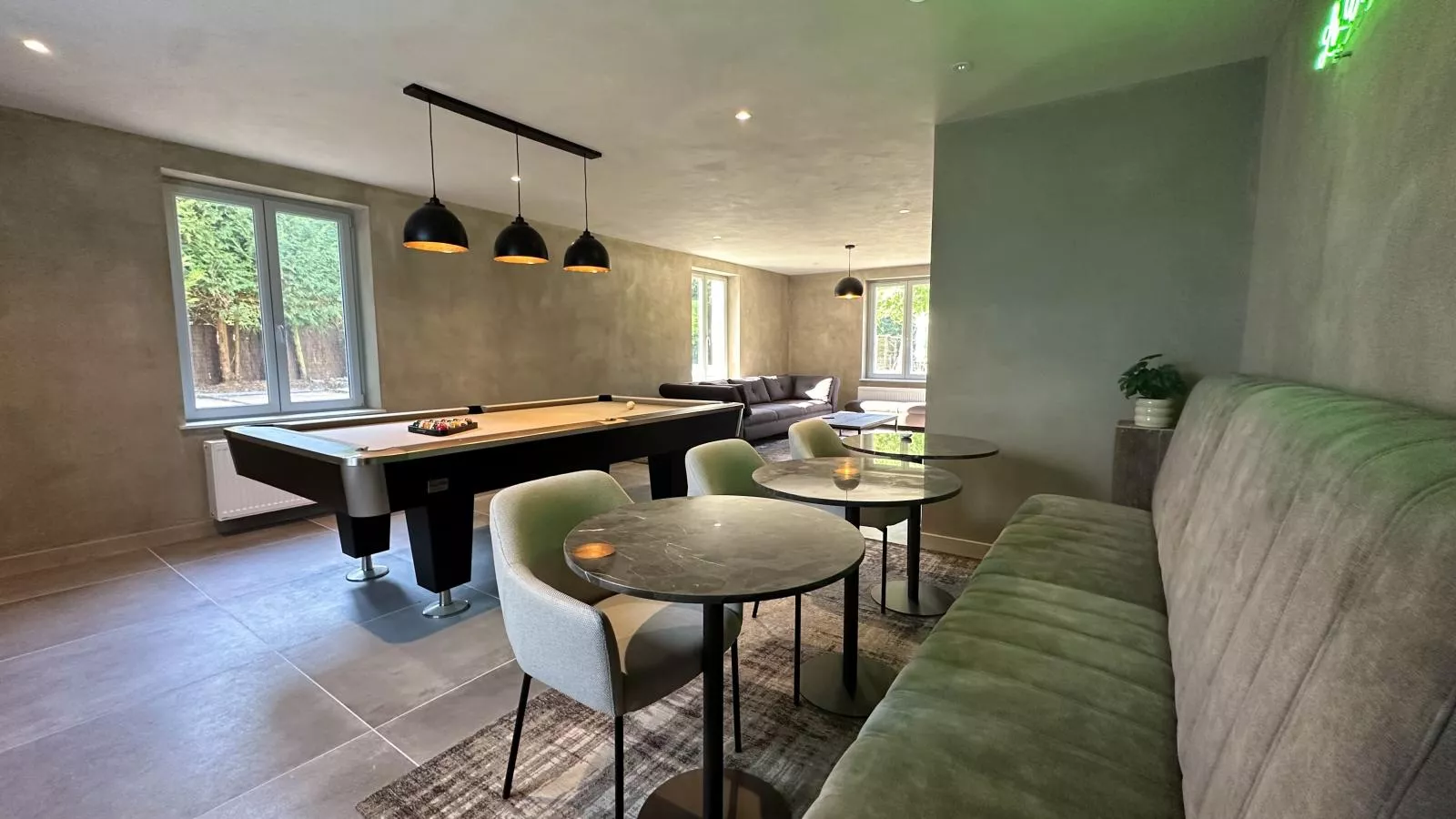 Le Moulin de Lachalade-Recreatieruimte