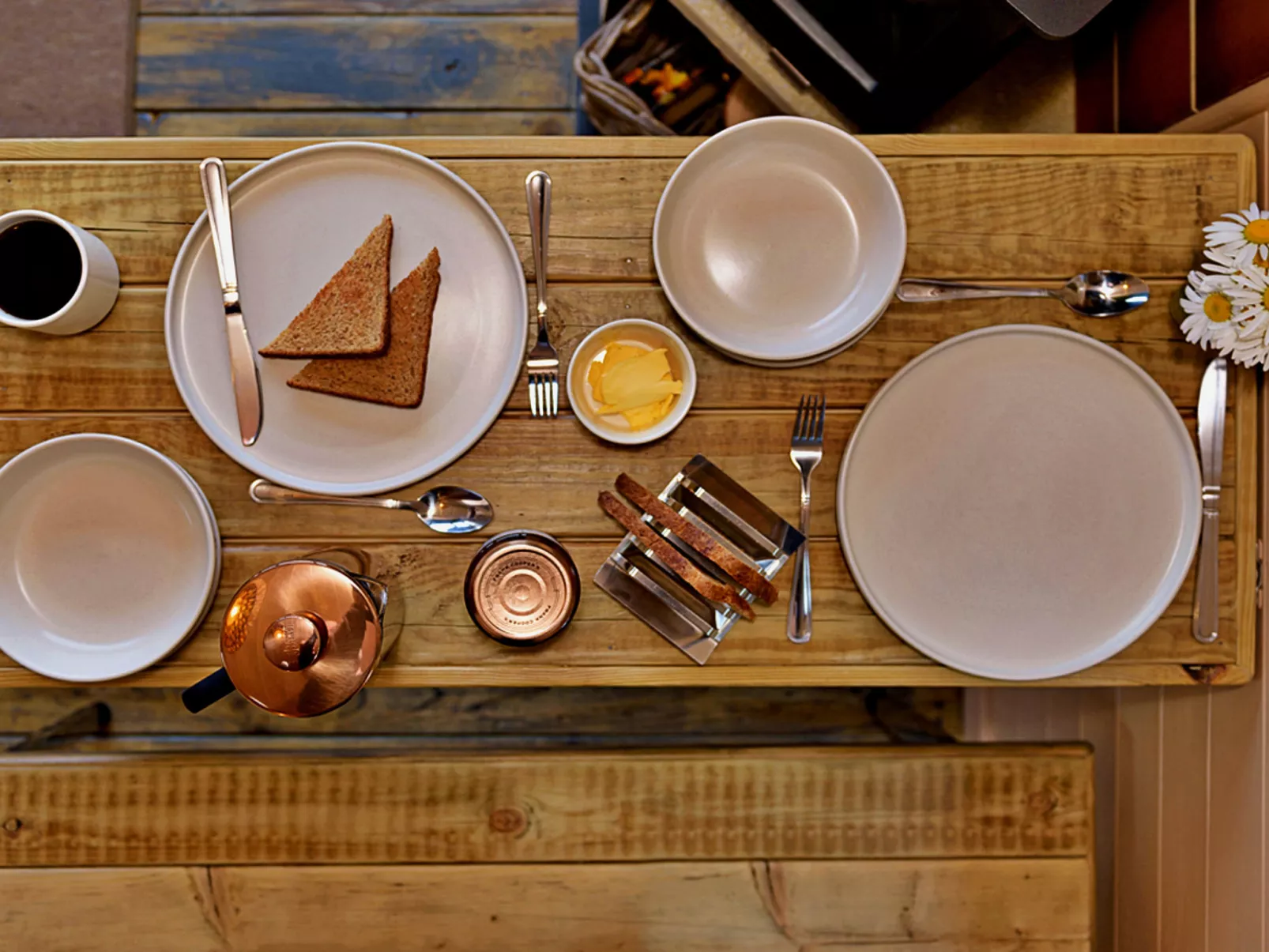 'Marared' Gypsy Hut-Binnen