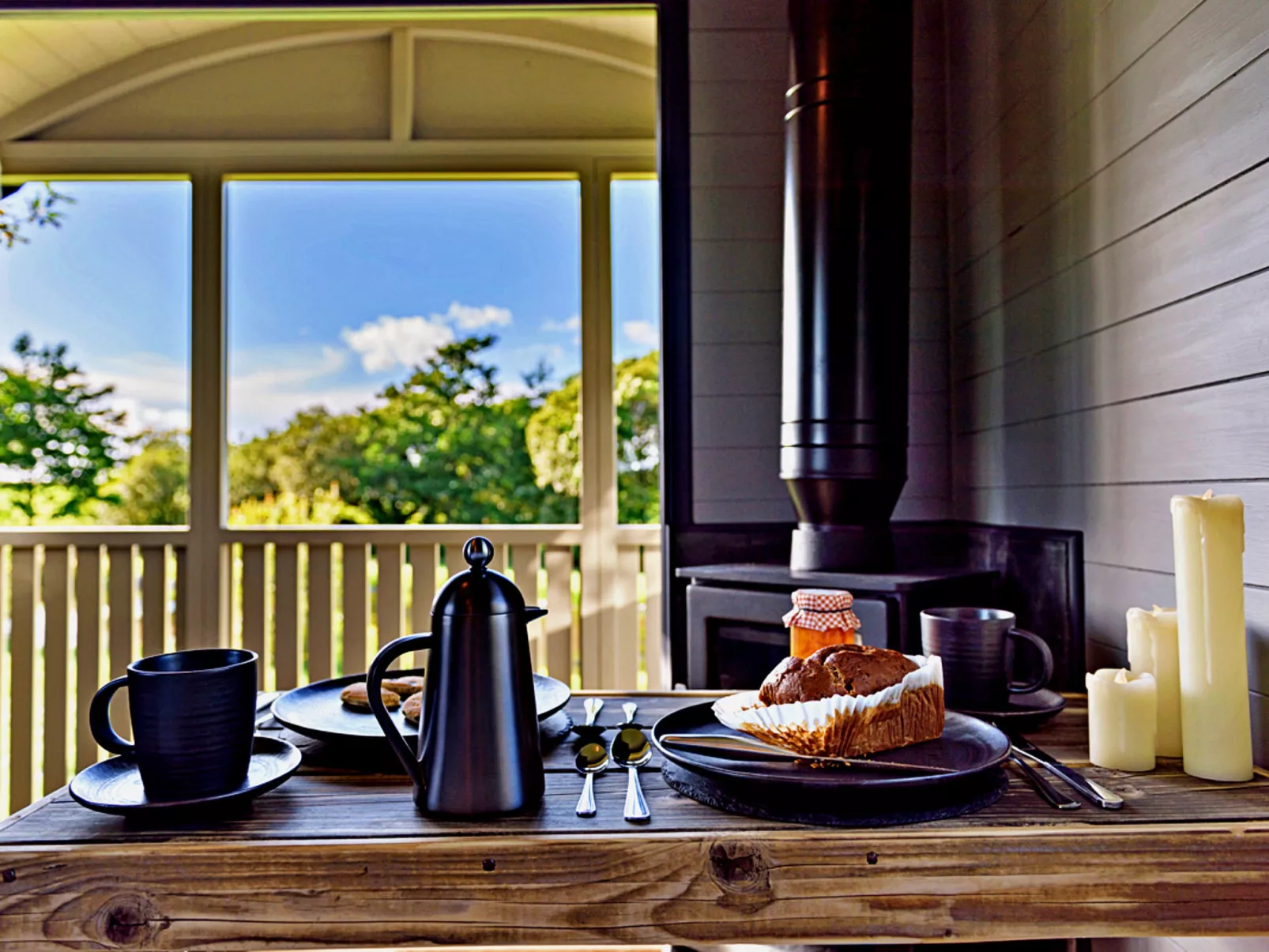 'Elen' Gypsy Hut-Binnen