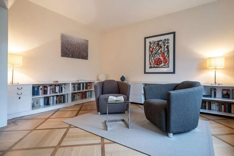 Domizil im Dorf-Woonkamer