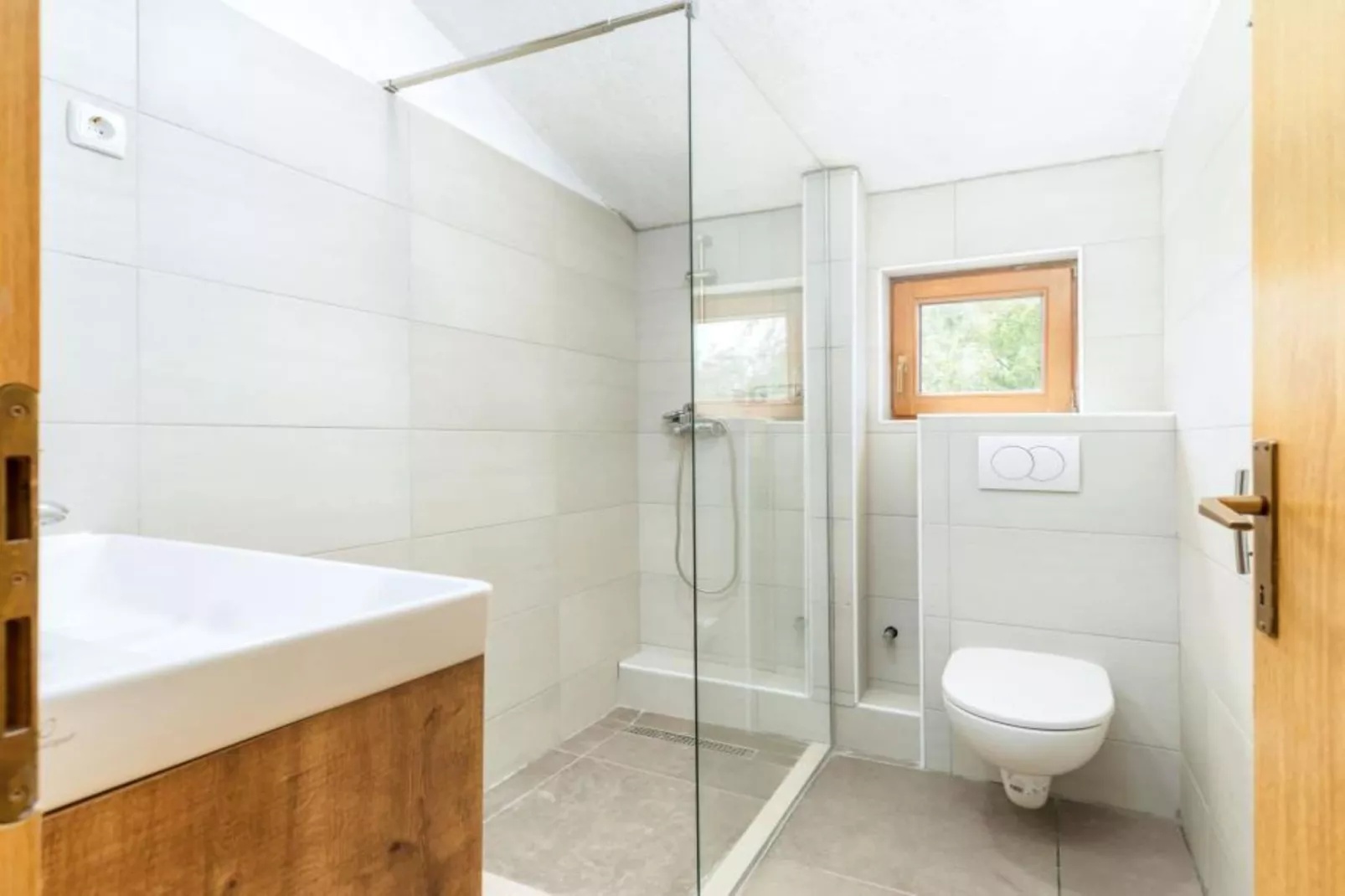 Apartments Manda - One Bedroom Apartment With Terrace (A2)-Badkamer