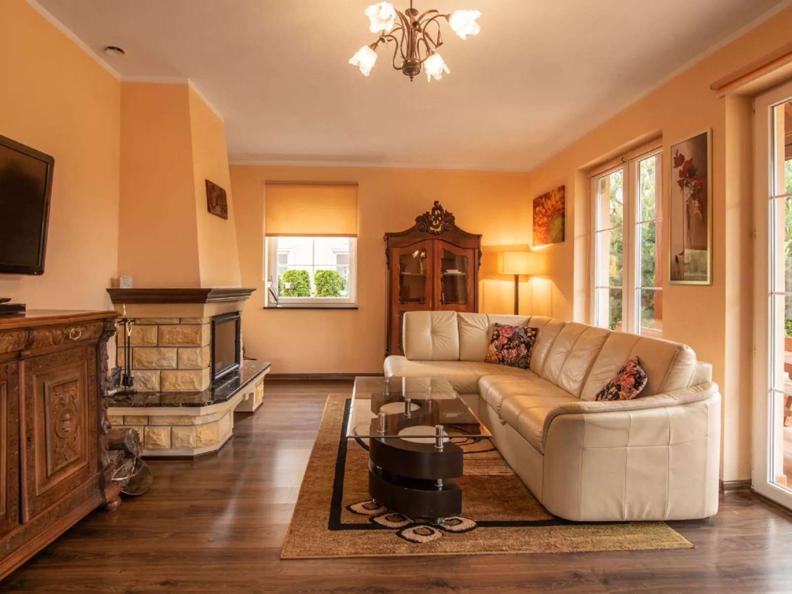 Villa von Valdi-Binnen