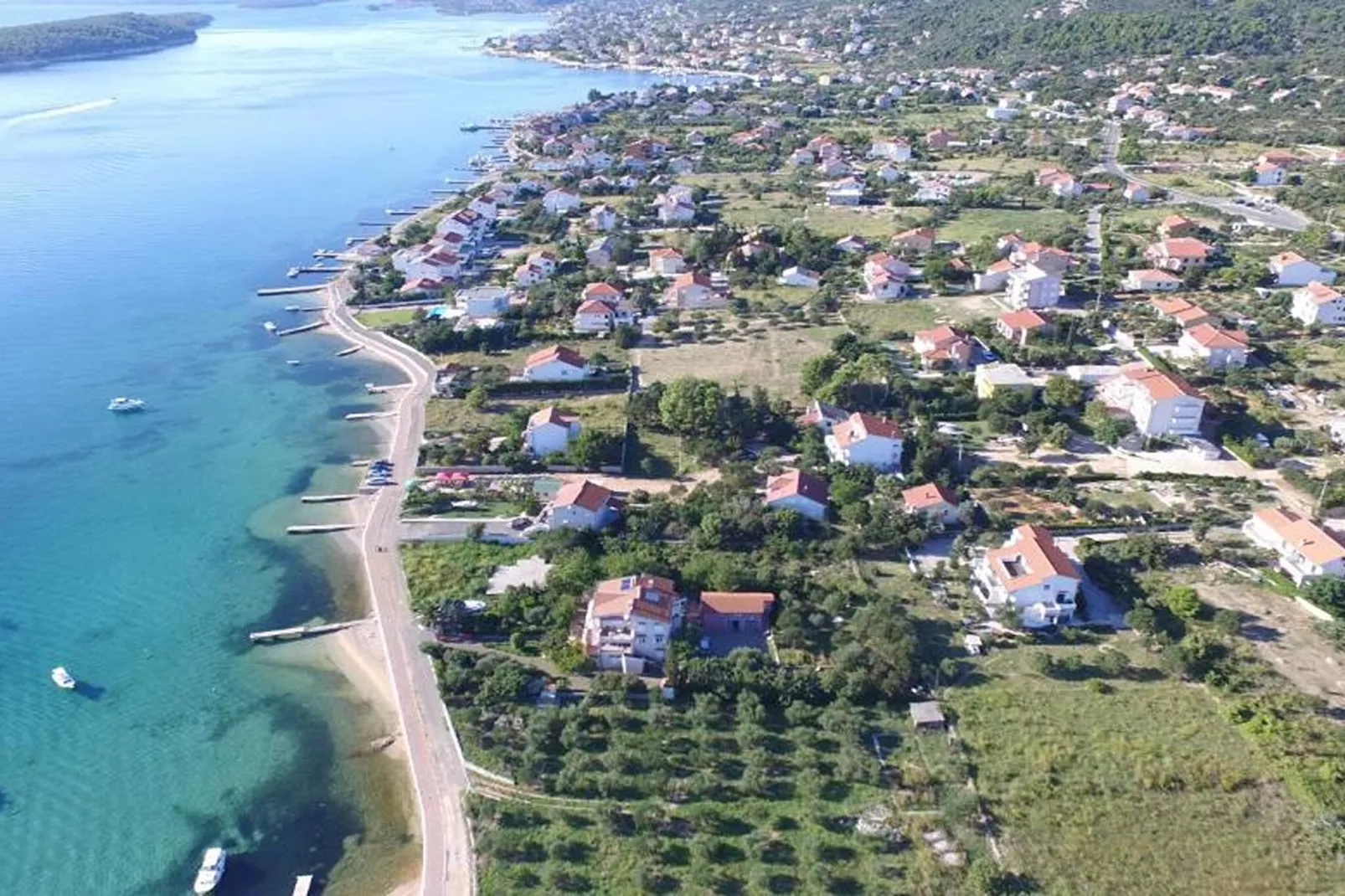 Rab Diving Mirko - One Bedroom Apartment with Sea View (3A)-Buitenlucht