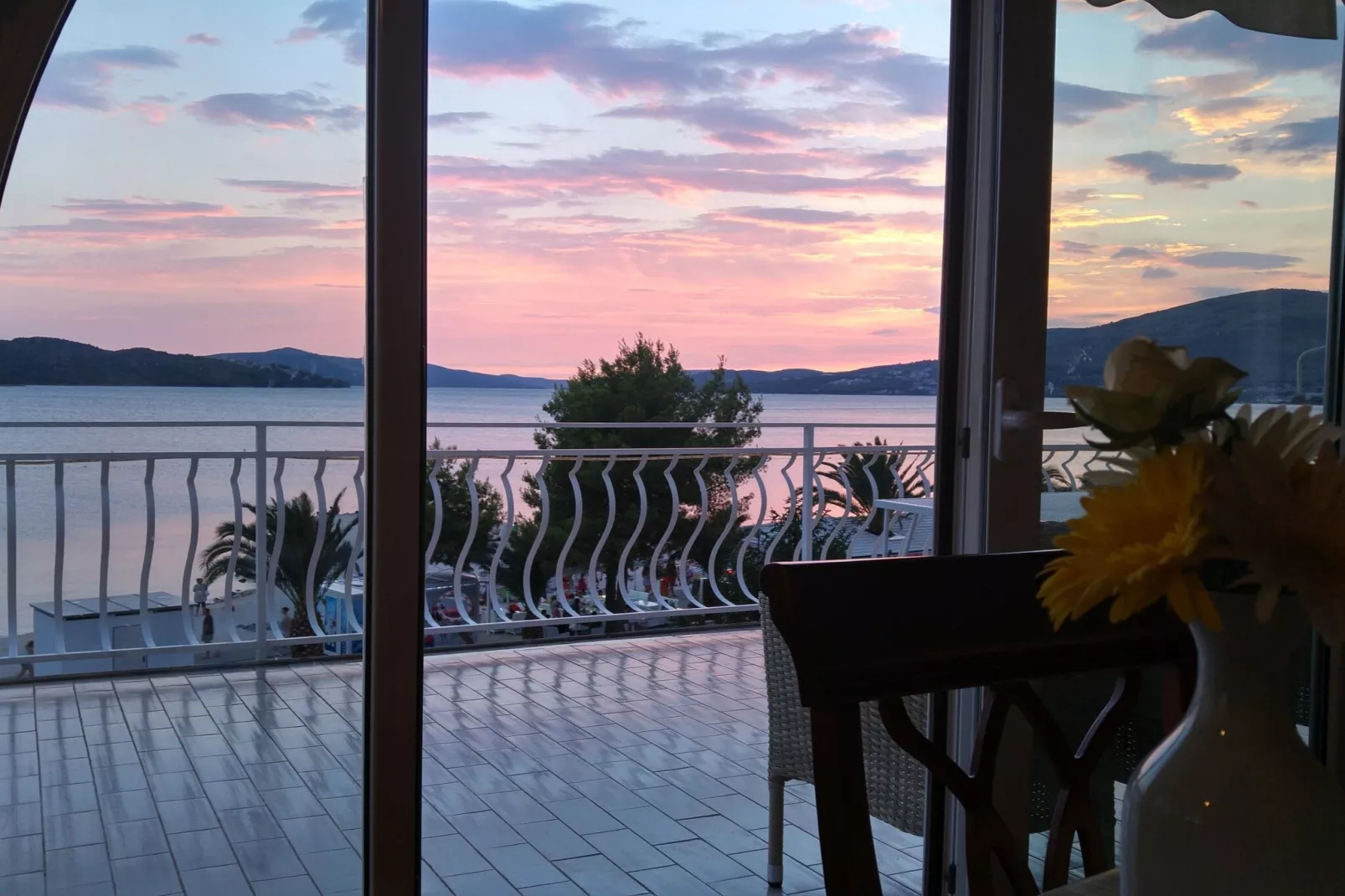 Apartments Jaman Dalmatica Čiovo - Three Bedroom Apartment with Sea View and Terrace-Terrasbalkon