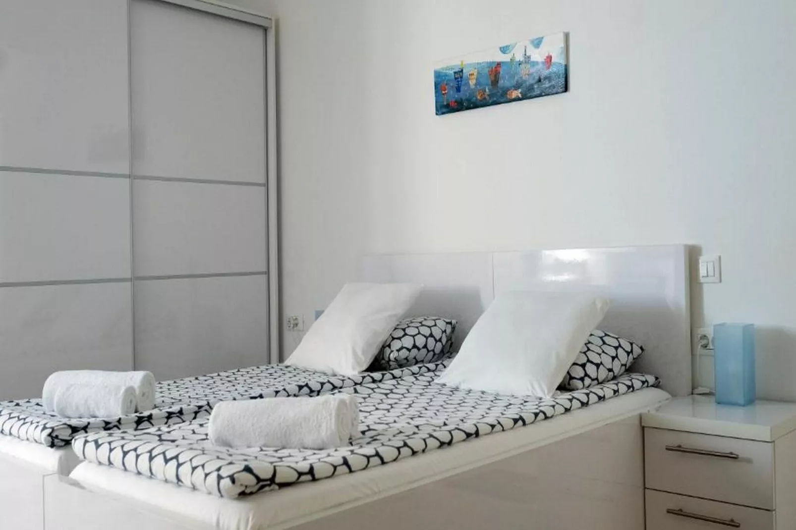 Apartments Blue Lavender - Studio Apartment-Slaapkamer