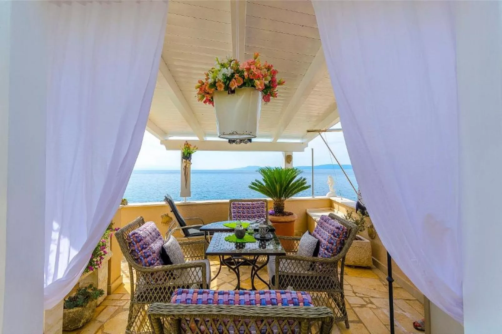 Apartments Nives - One Bedroom Apartment (A2)-Terrasbalkon