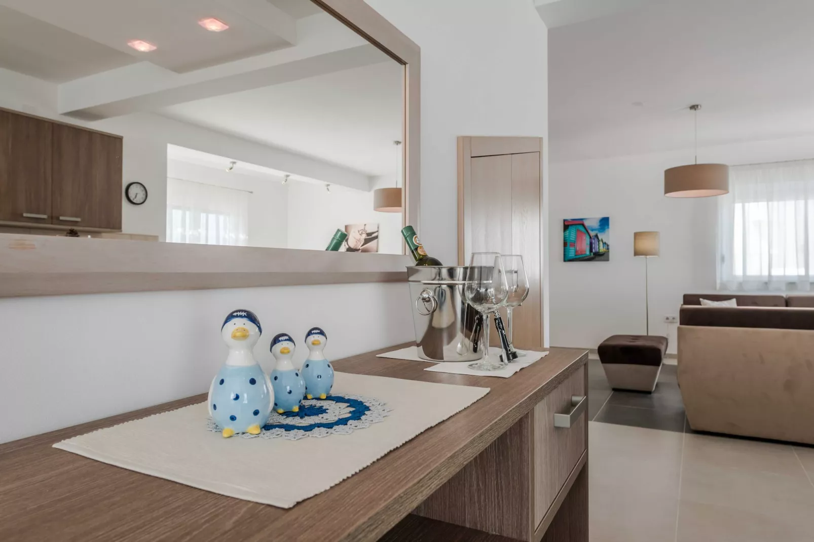 Luxury Escape with Swimming Pool & Modern Design - Four Bedroom Villa with Private Pool ( Villa 1)-Woonkamer