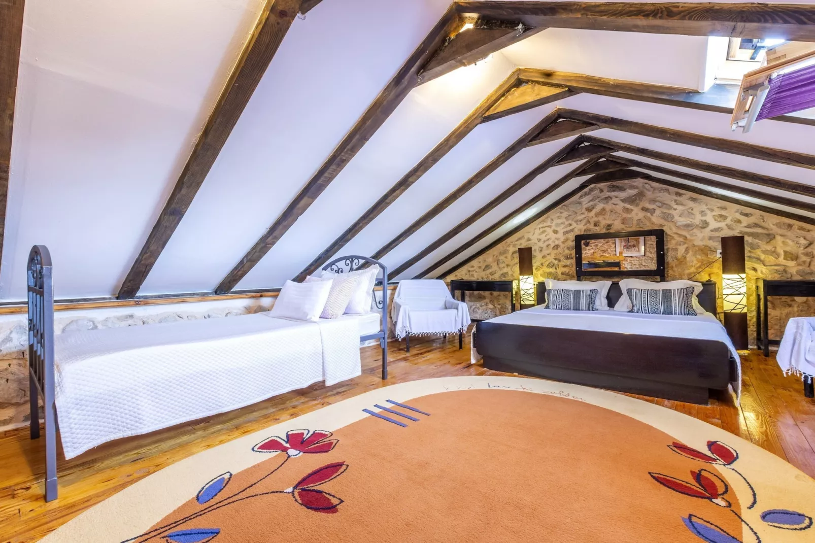 Rustical Resort Kokorići with Shared Outdoor Swimming Pool - Two Bedroom Holiday Home-Slaapkamer