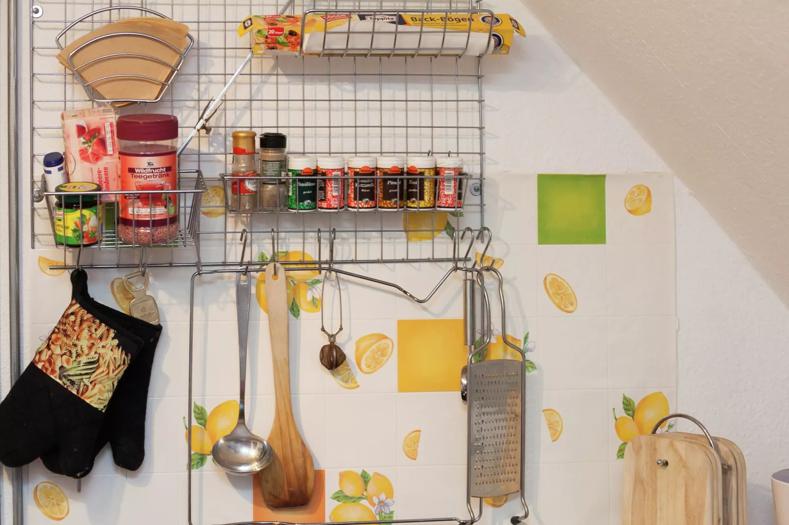 Ferienwohnung mit Kamin Am Waldrand-Keuken