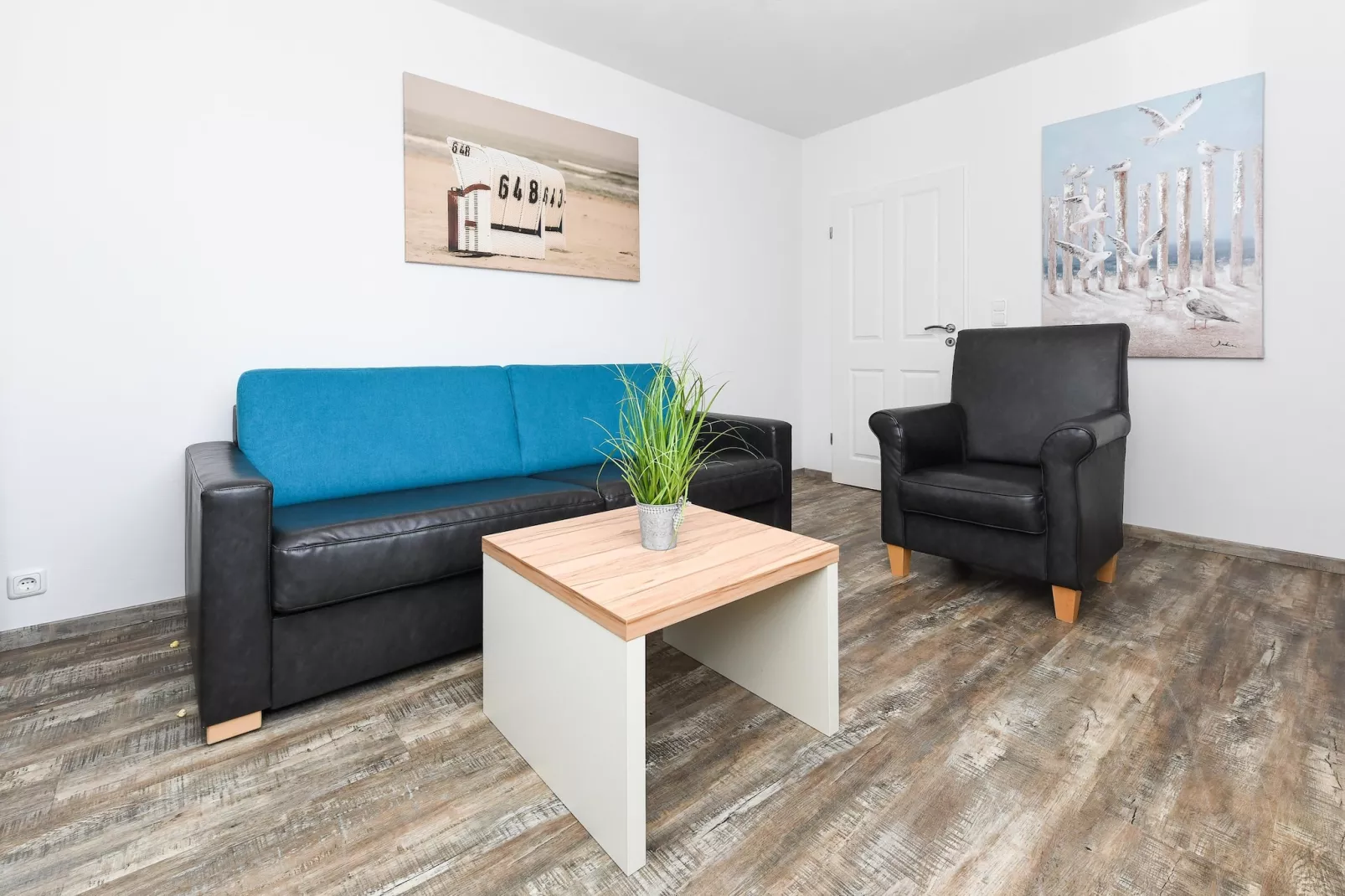 Haus zur Möwe 4-Woonkamer