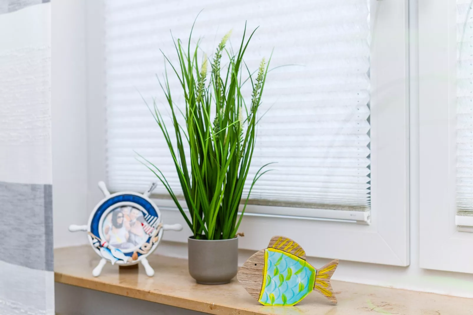 Haus Strandkorb 4-Woonkamer