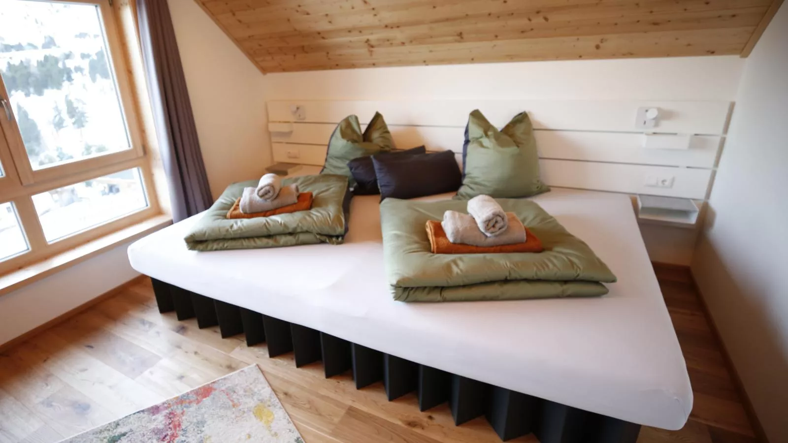 Designchalets Falkertsee-Slaapkamer