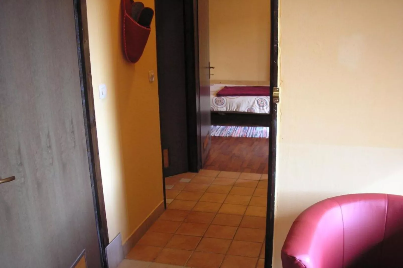 Rooms Zeko - Classic Double Room with Terrace-Slaapkamer