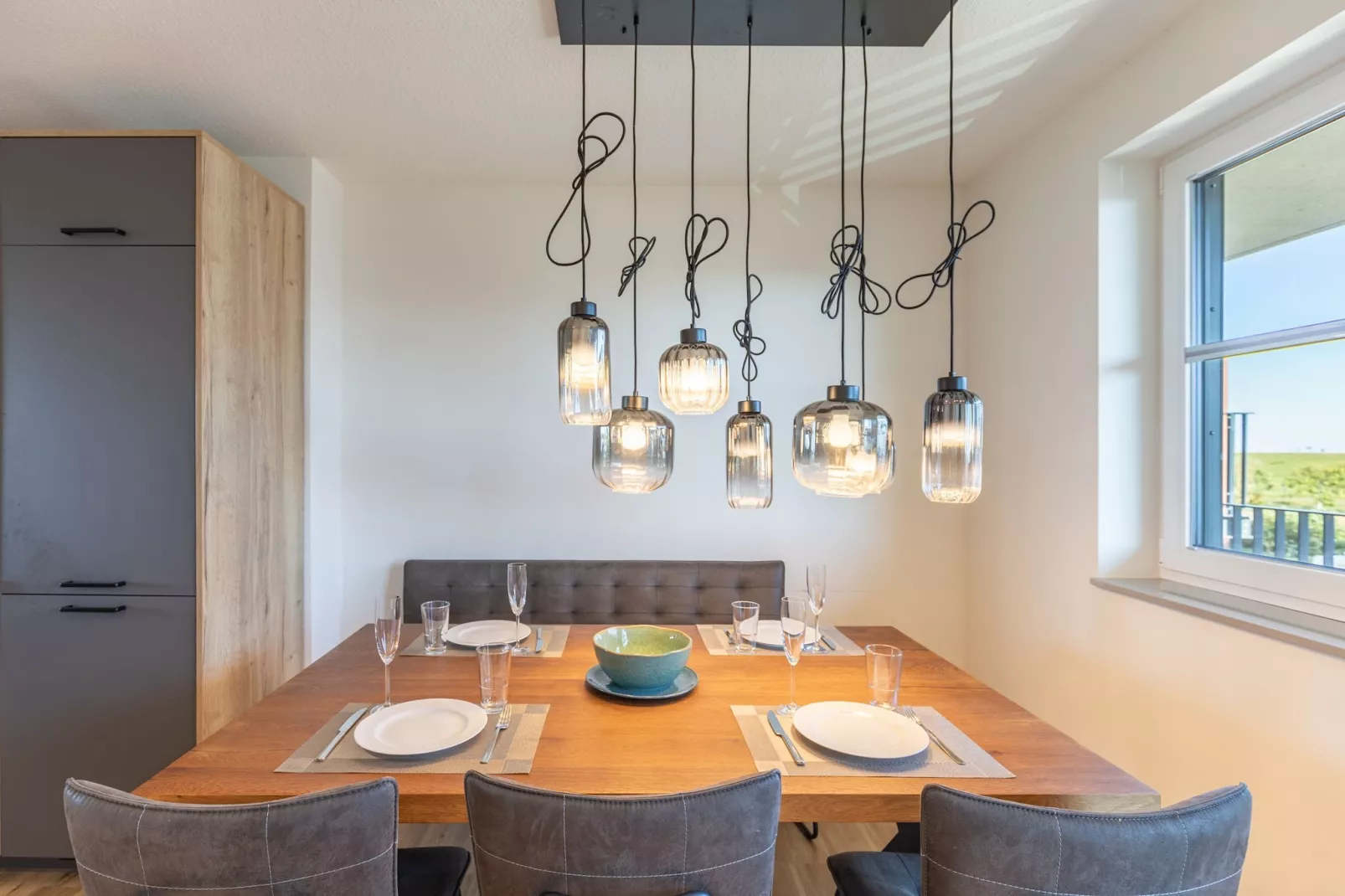 Sandbank de Luxe 7 auf Nordstrand-Eetkamer