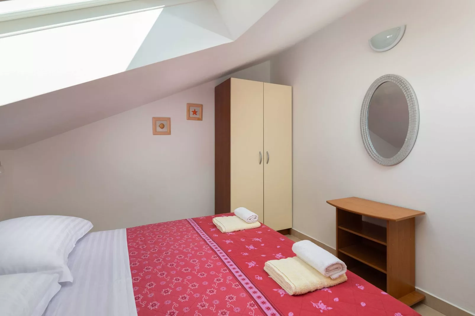 Apartment Bella Vista - Three Bedroom Apartment with Terrace  and Sea View(A6)-Slaapkamer