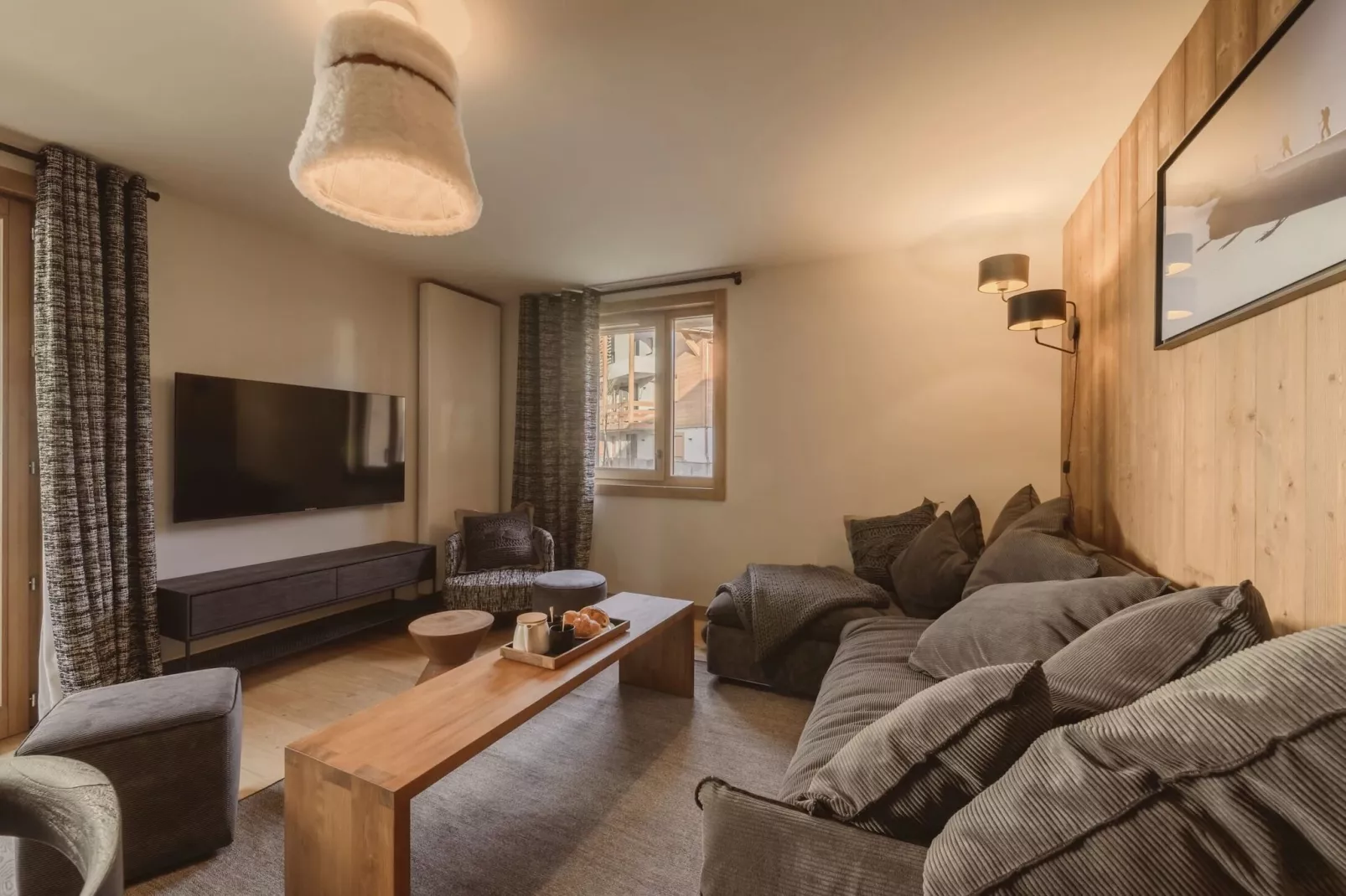 Residence L’ÉCLAT DES VÉRIAZ A48S - Woonkamer
