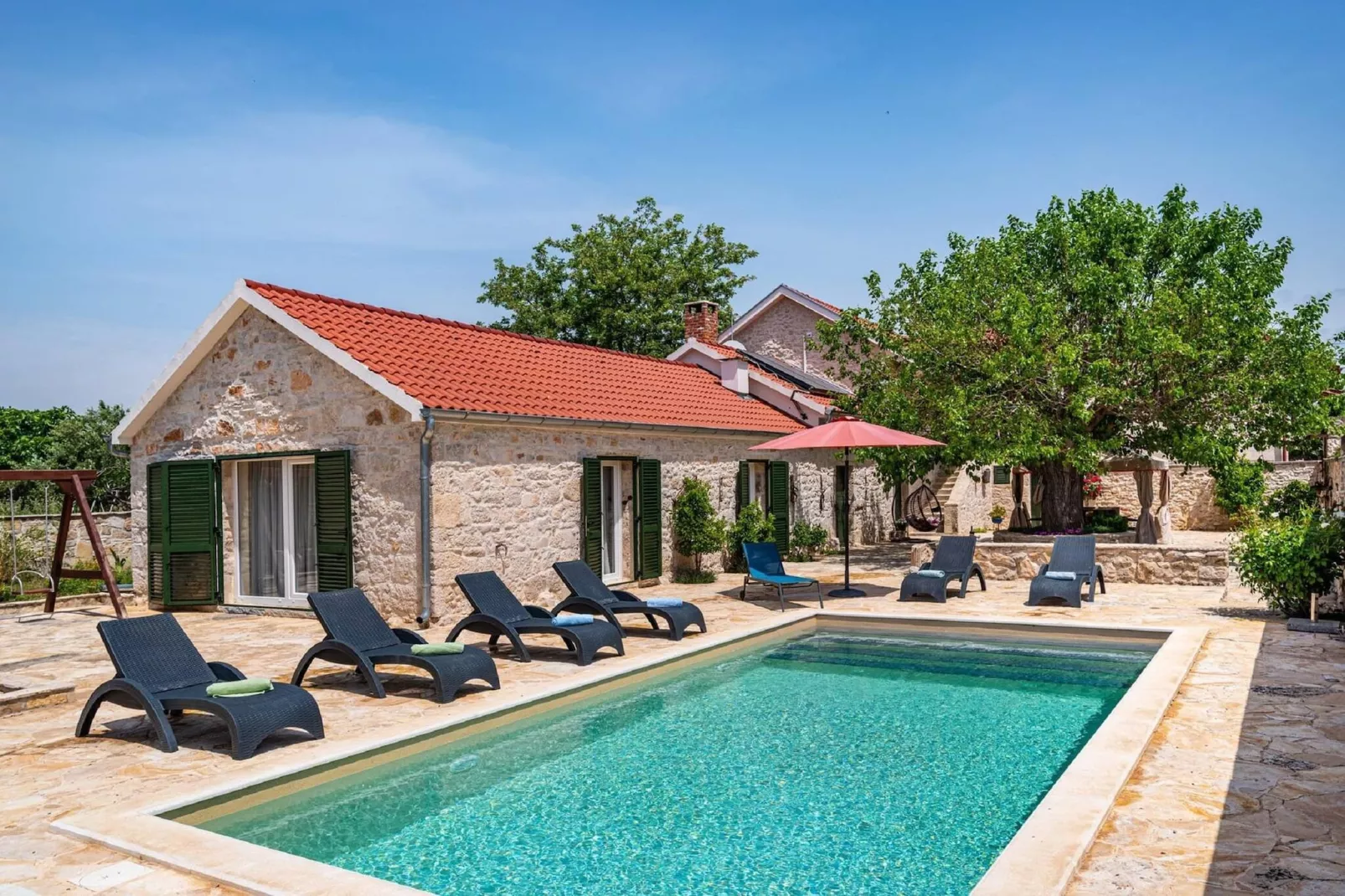 Authentic Villa Zvonko-Zwembad