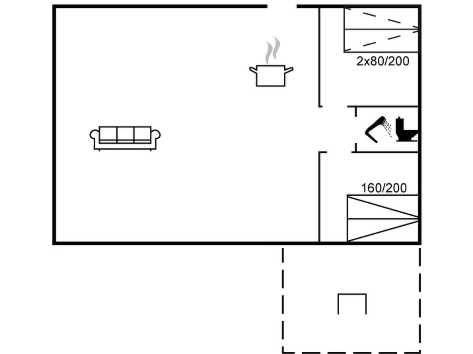 "Ketildor" - 100m from the sea-Binnen
