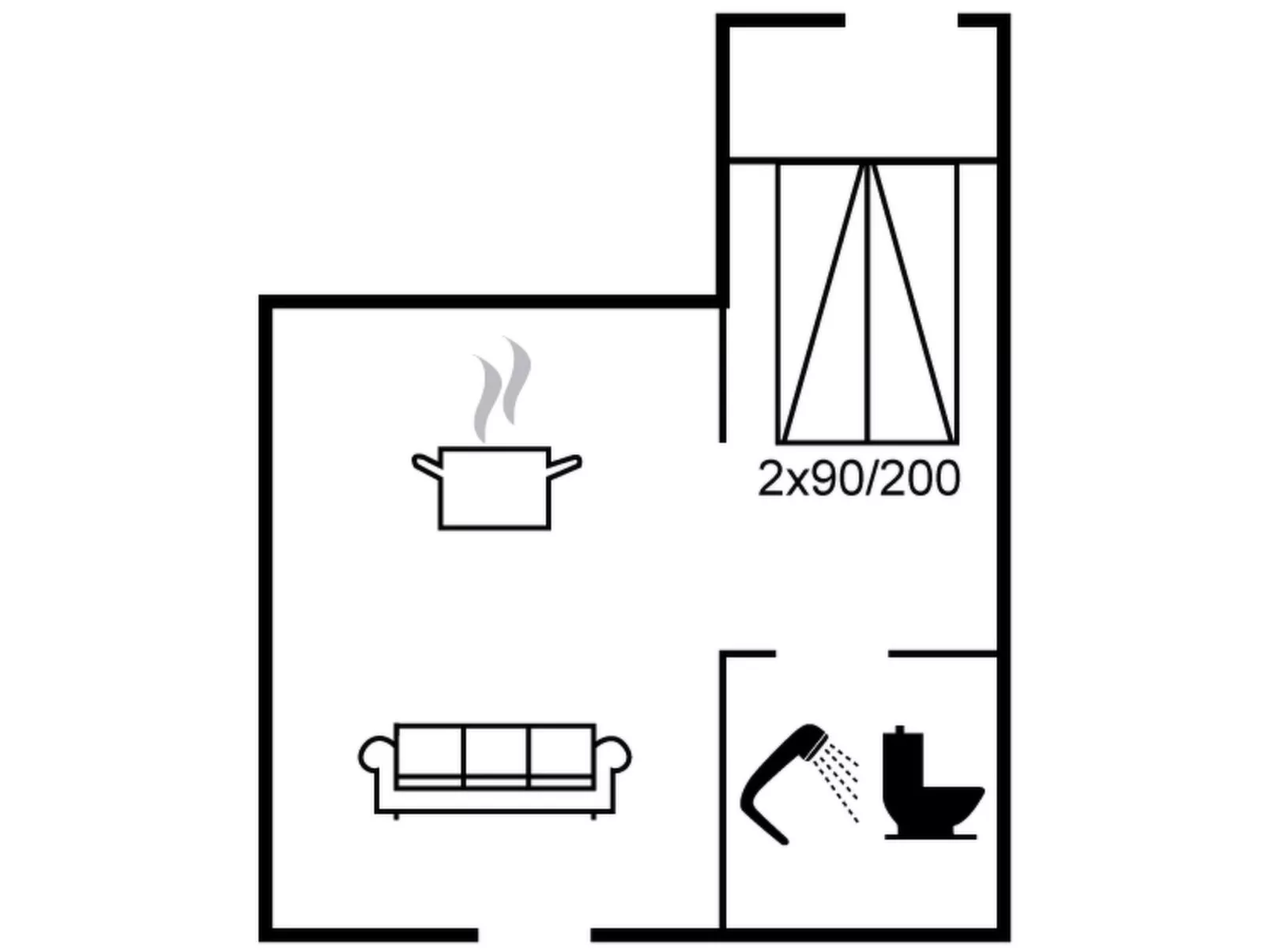 "Wehrhart" - 200m from the sea-Binnen