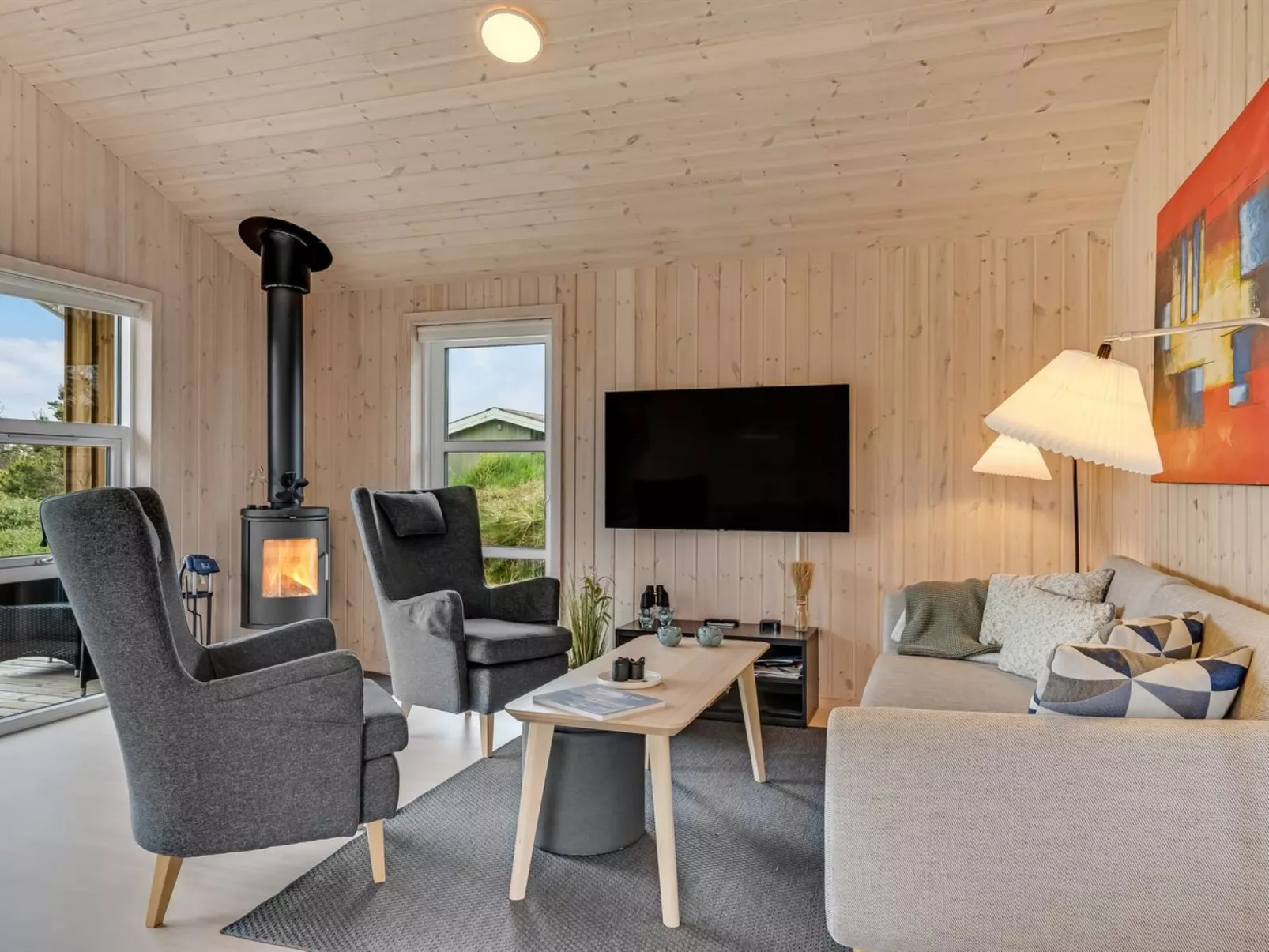 "Gyrial" - 950m from the sea-Binnen