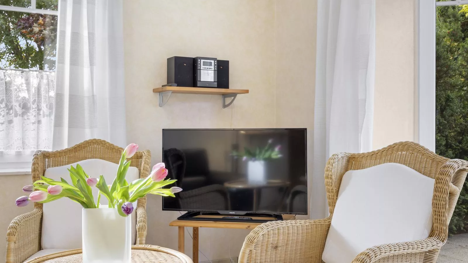 Nordlicht - Strandkorb EG-Woonkamer