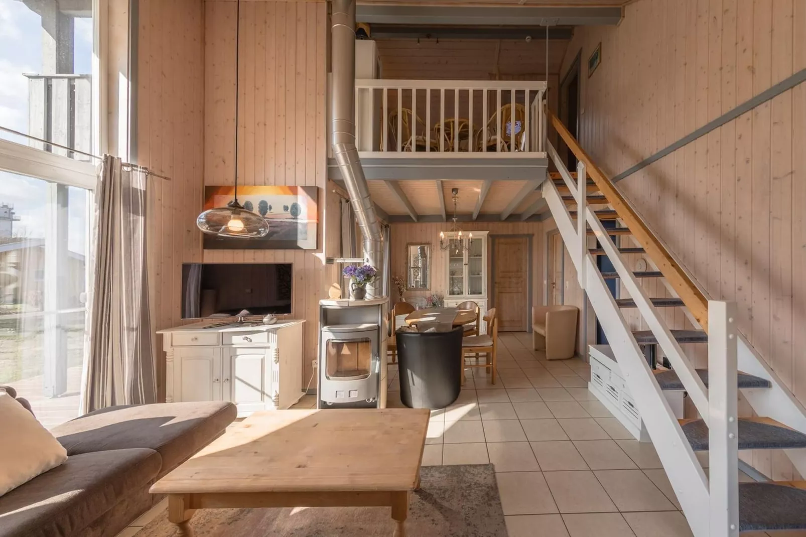 Ferienhaus Seeschwalbe-Classic 90 qm 1-Woonkamer