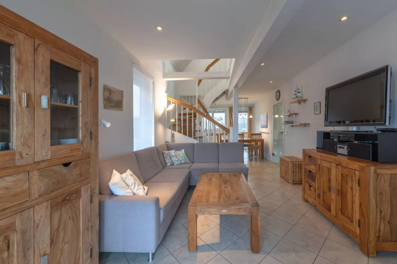 Kapitänsdeck 6 Pers 476-Woonkamer