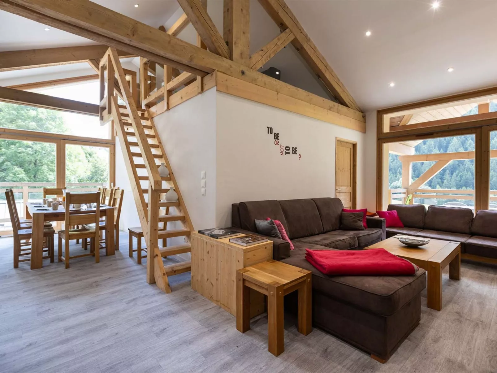 Chalets Les Amis-Binnen