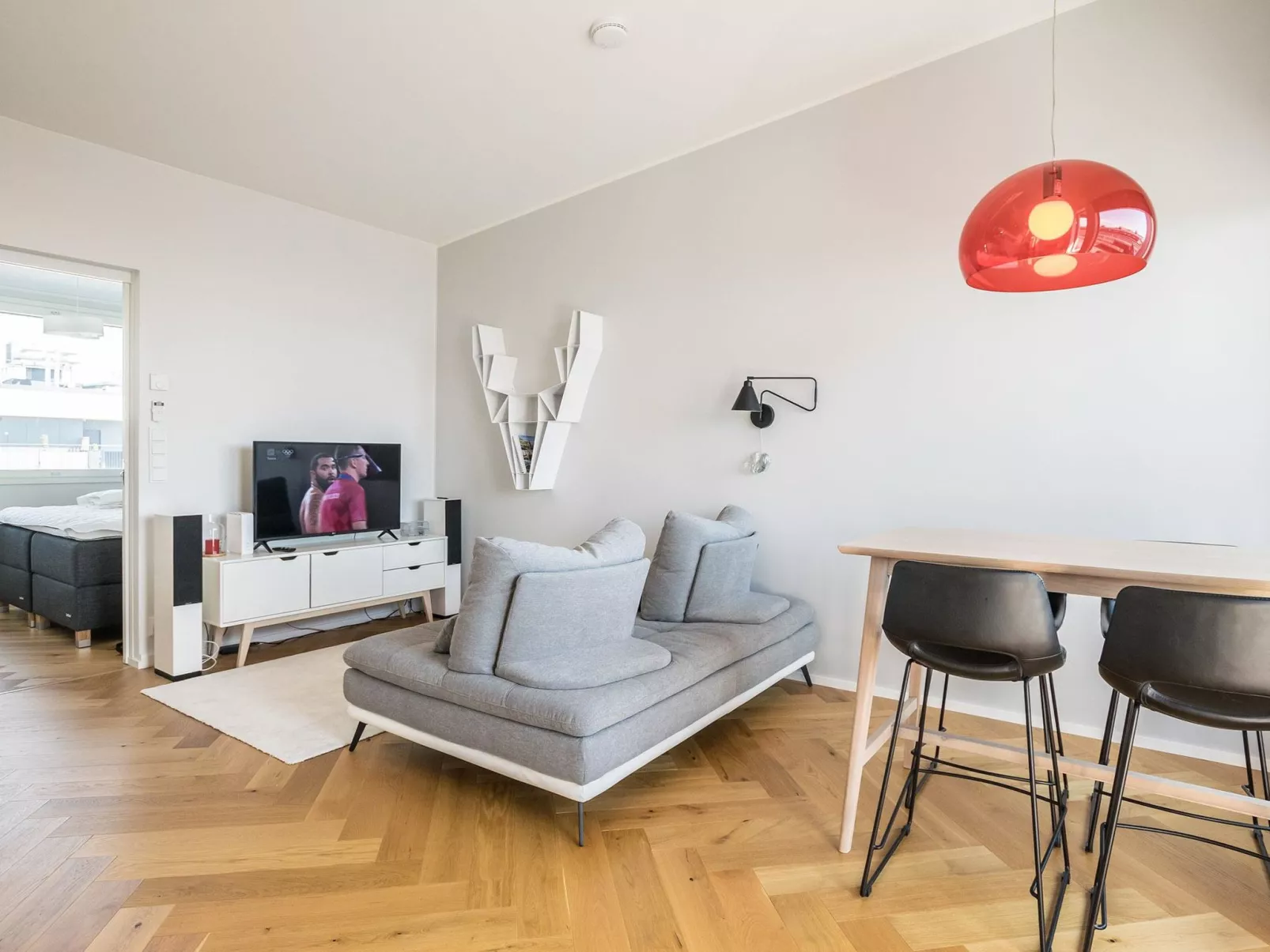 Helsinki rooftop-Binnen