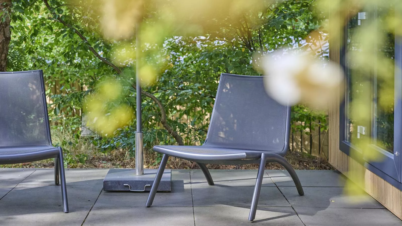 Steltloper-Terrasbalkon