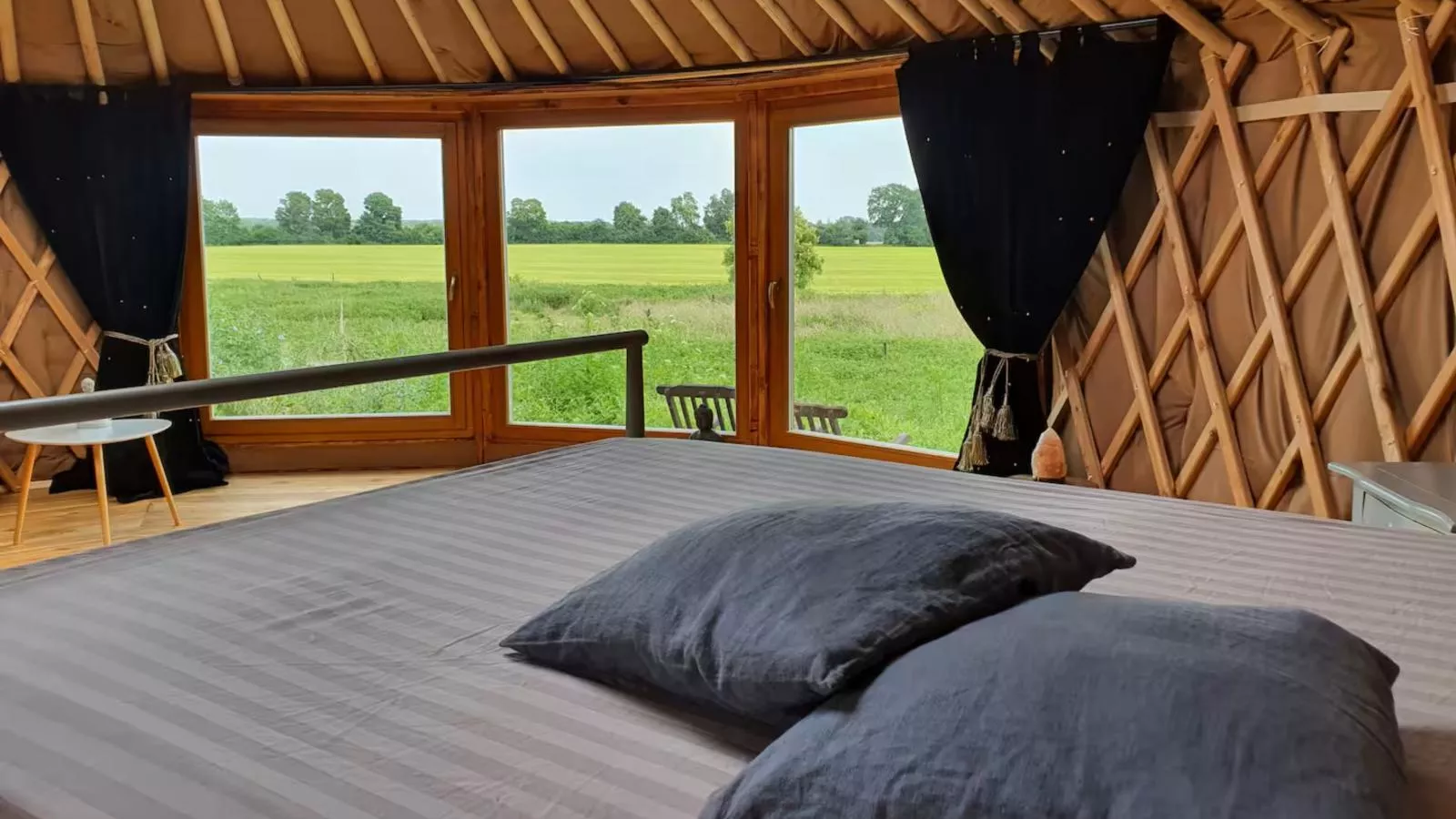 Glamour-Camping-Slaapkamer