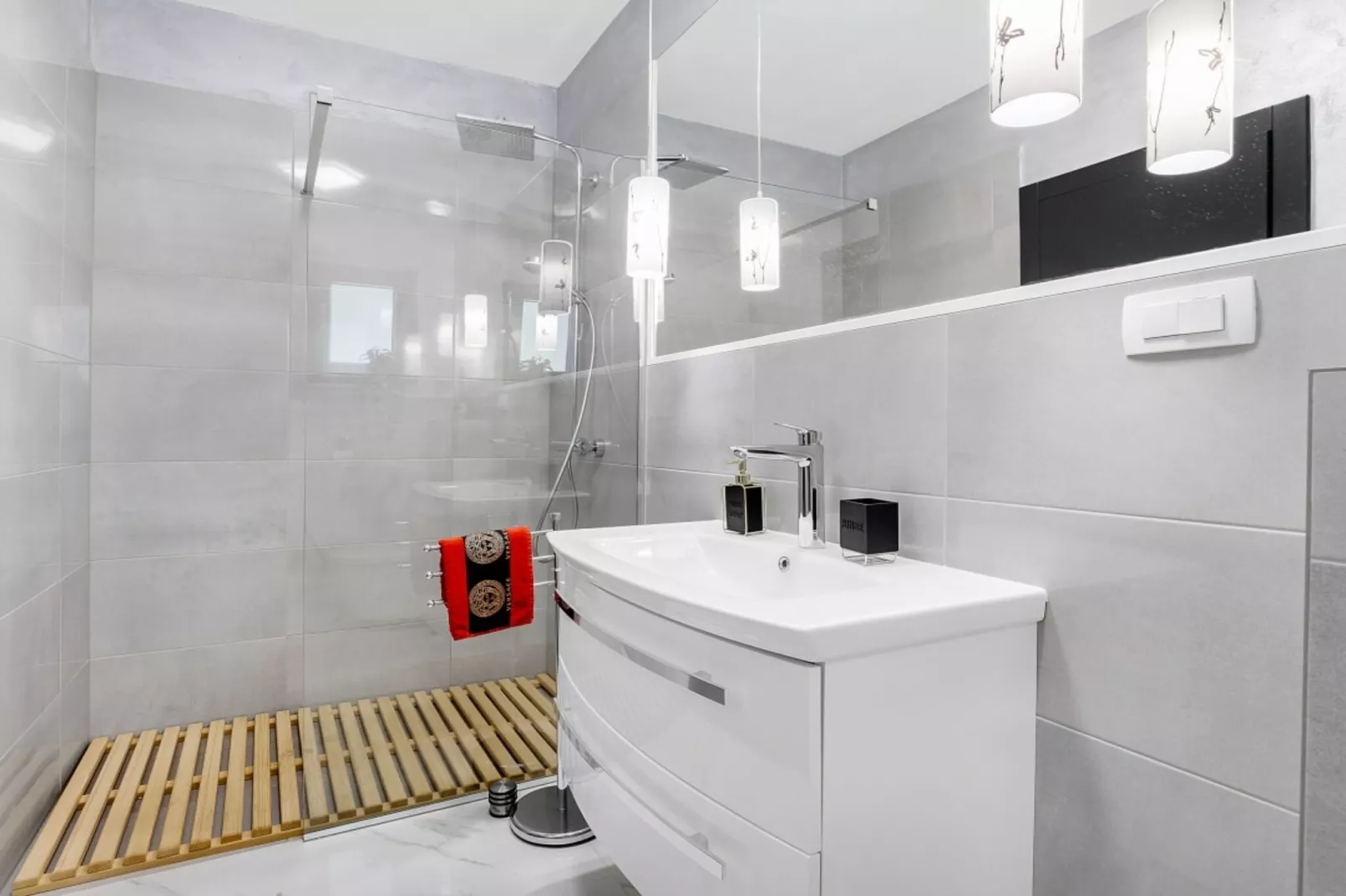 Villa Pool House Fancy - Villa With Private Pool-Badkamer