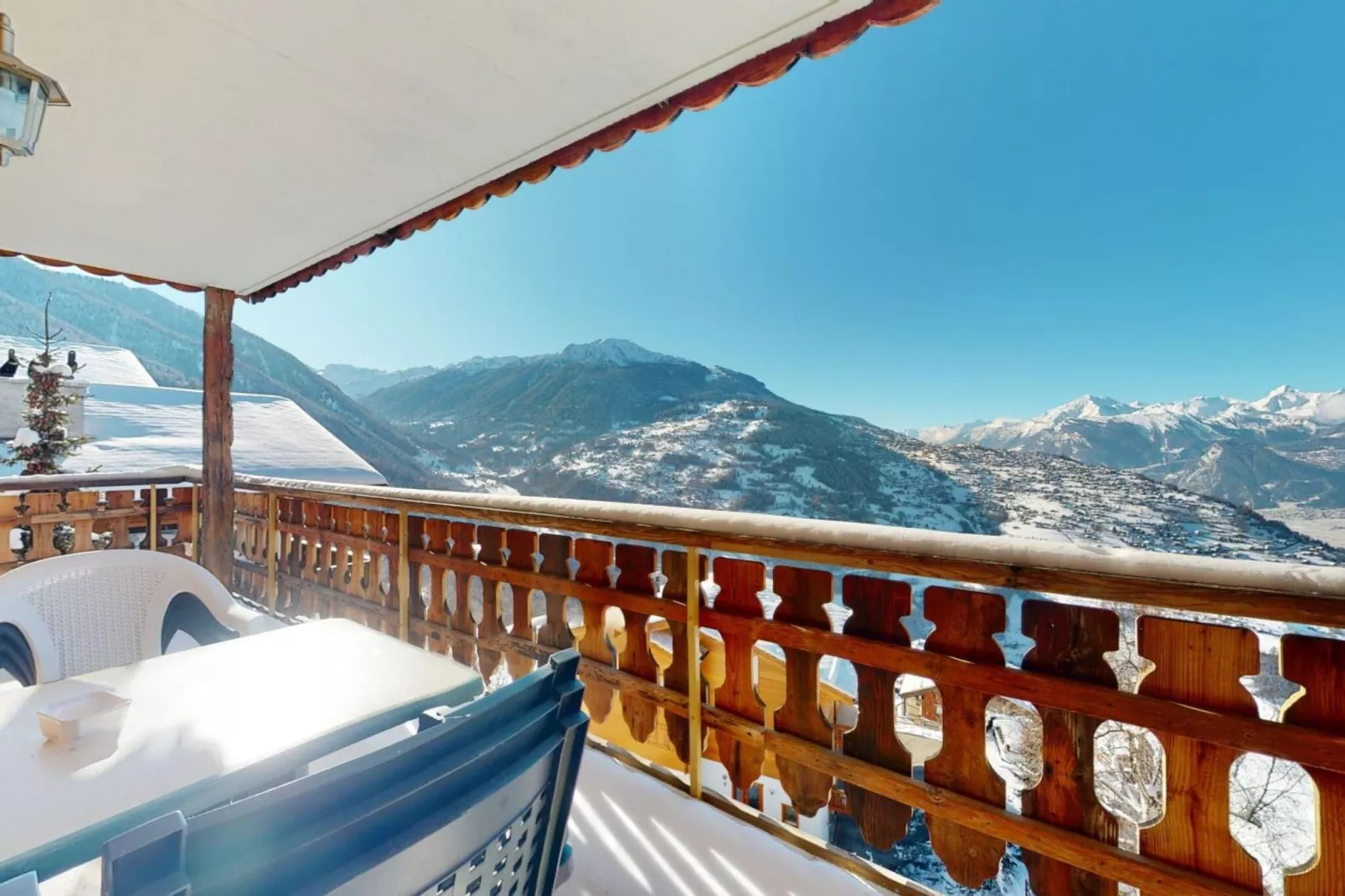 Balcons du Soleil Y2 211 - QUIET apartment 6 pers-Terrasbalkon