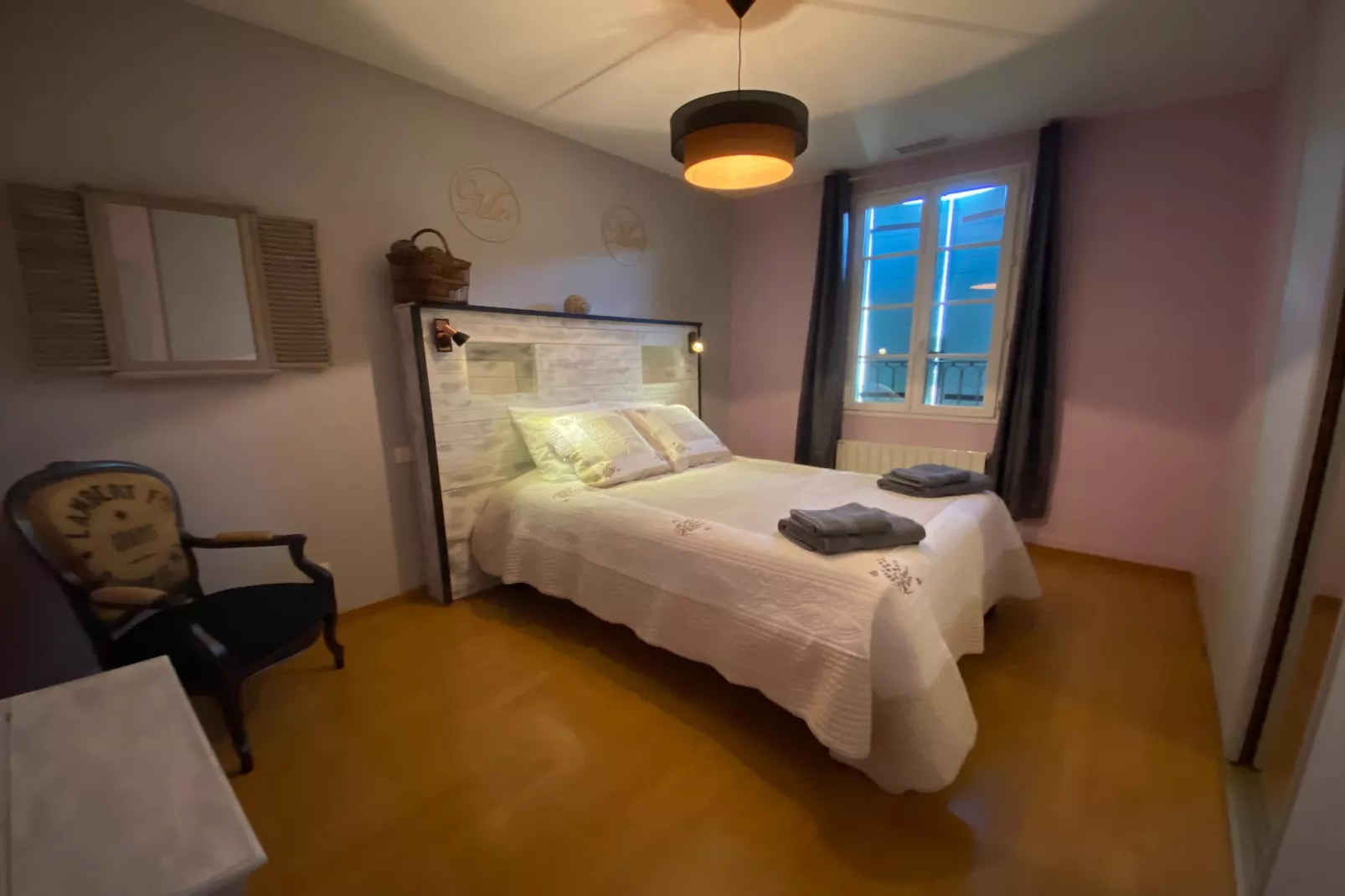 Le Mas d'à côté-Slaapkamer