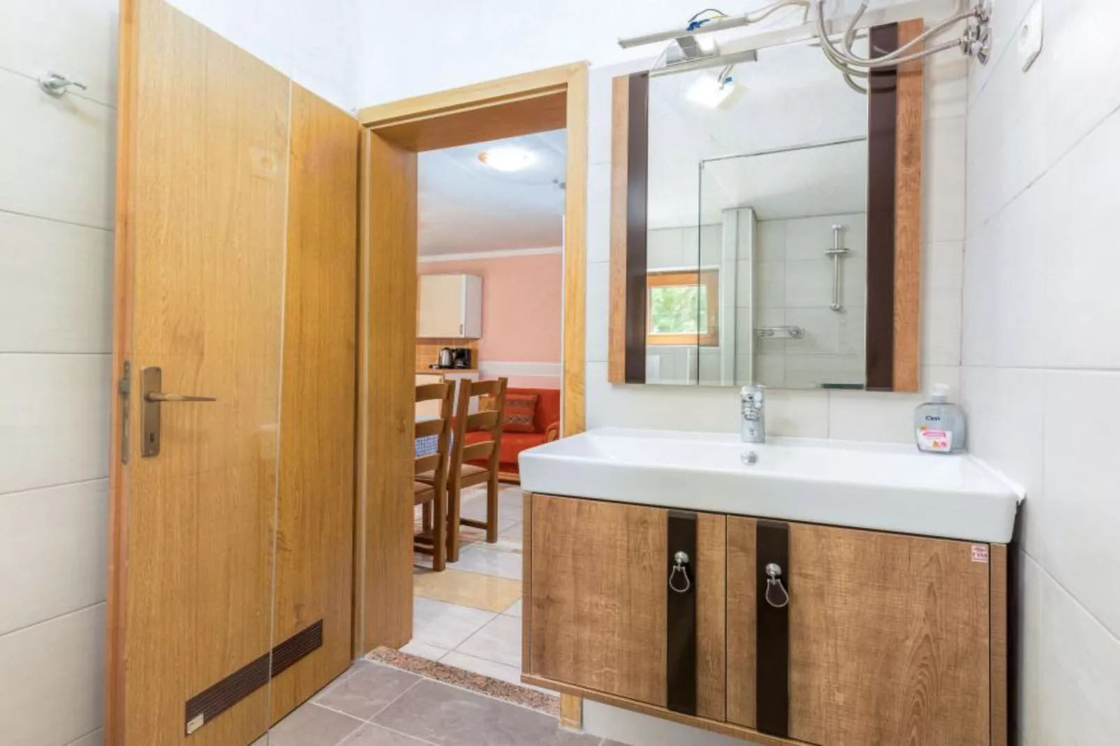 Apartments Manda - One Bedroom Apartment With Terrace (A2)-Badkamer