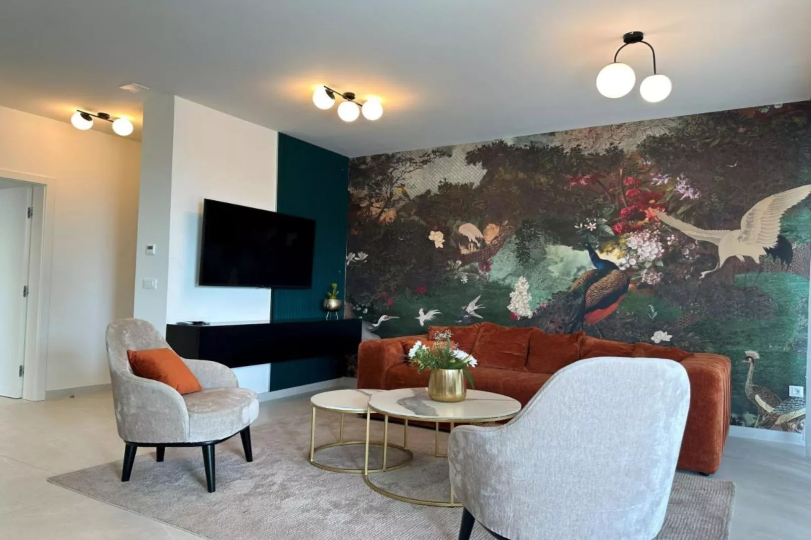 Leonarda Waterfront Residences-One-Bedroom Apartment With Terrace (The Adriatic One) -S1-Woonkamer